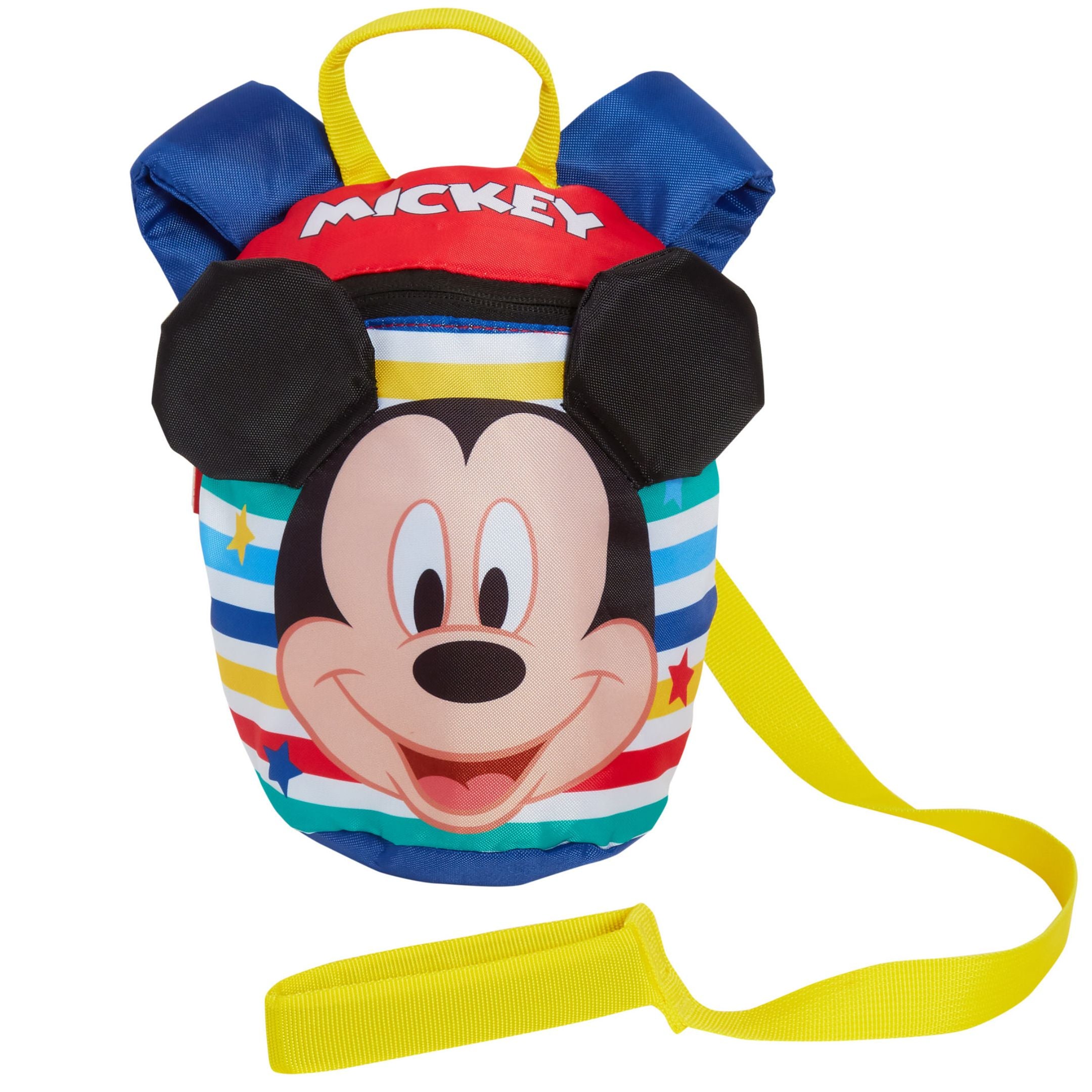 Mickey Mouse Backpack With Reins Disney Detachable Safety Harness Nursery Bag