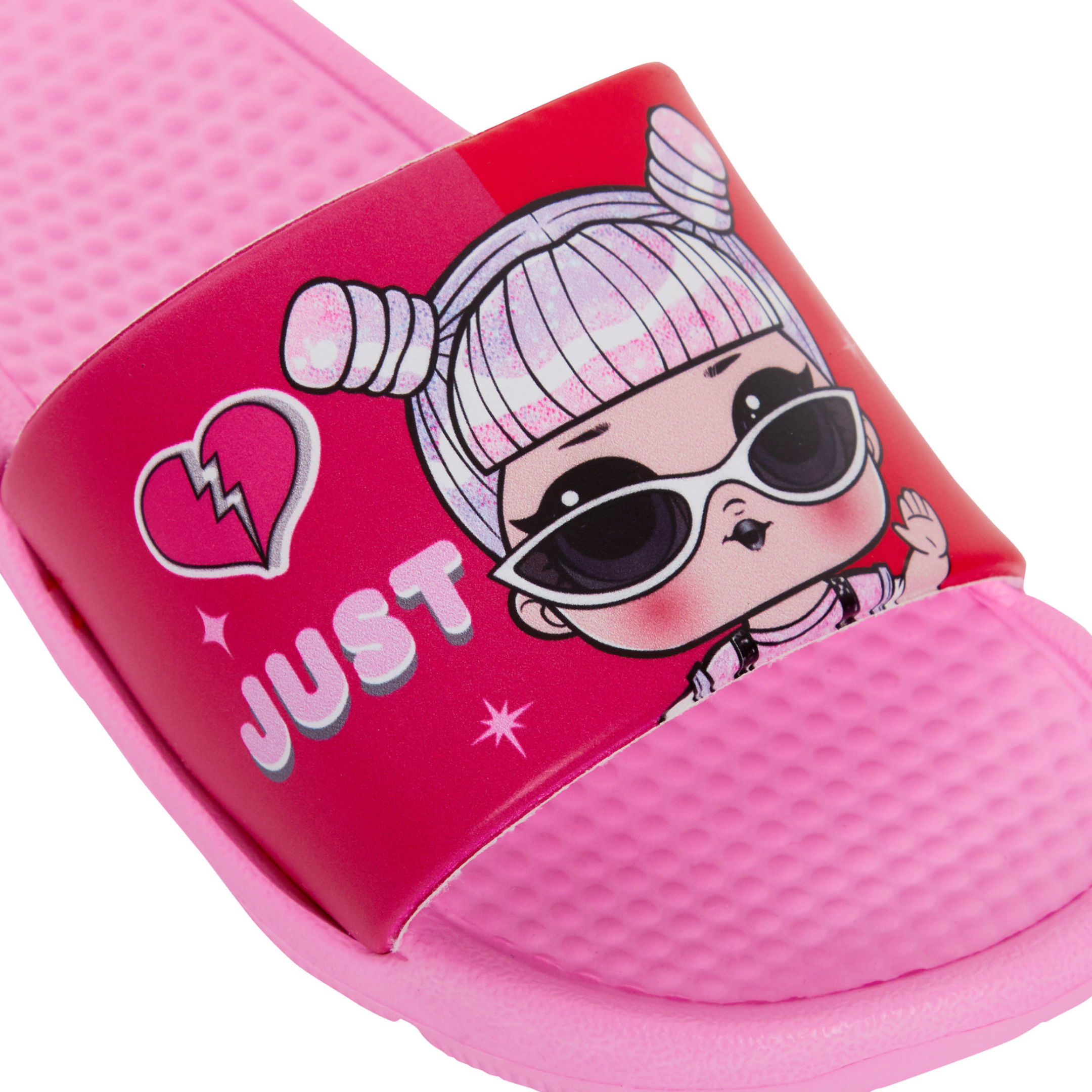 Girls L.O.L. Surprise! Dolls Sliders Kids Fashion Summer Sandals Beach Pool Shoe