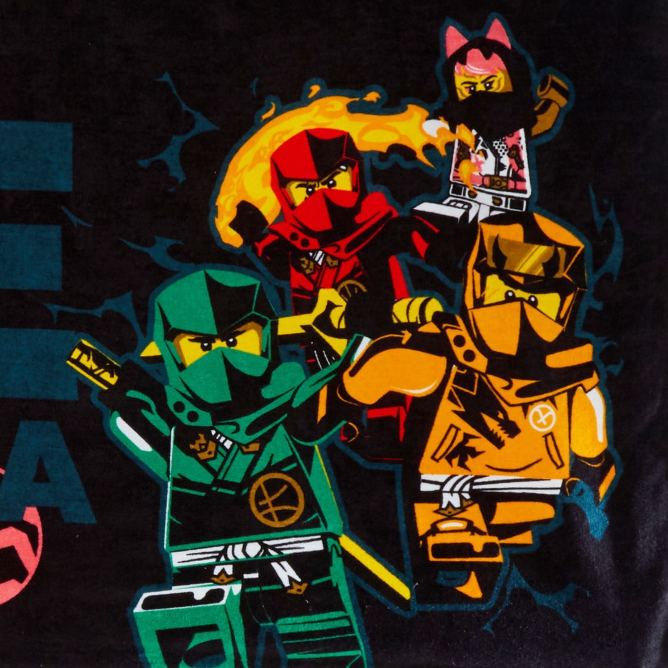 LEGO Ninjago Hooded Towel Kids LEGO Poncho Beachtowel Bath Towel Swimming Wrap