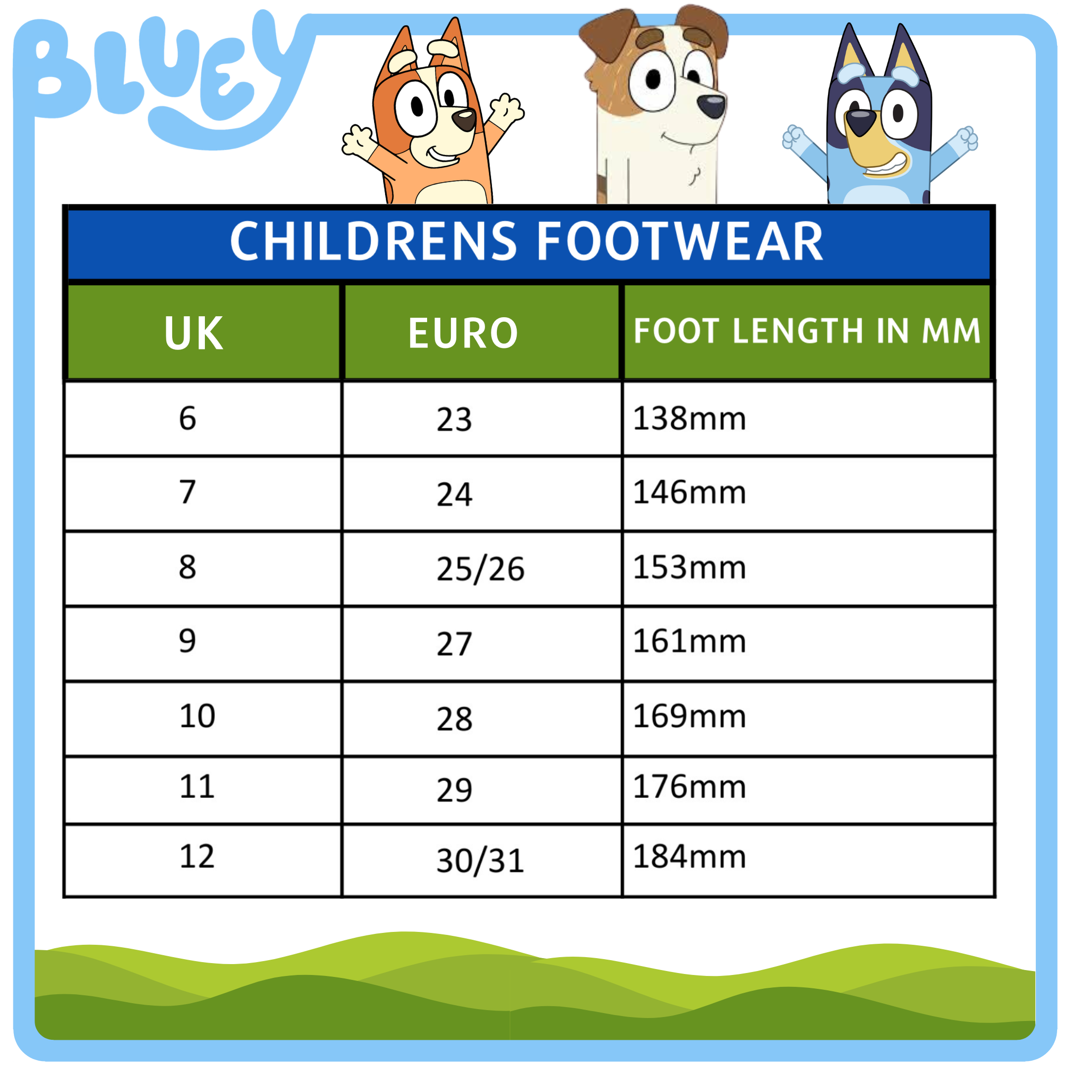 Girls Boys Bluey Clogs Sandals + Charms Kids Summer Sliders + Strap Beach Shoes