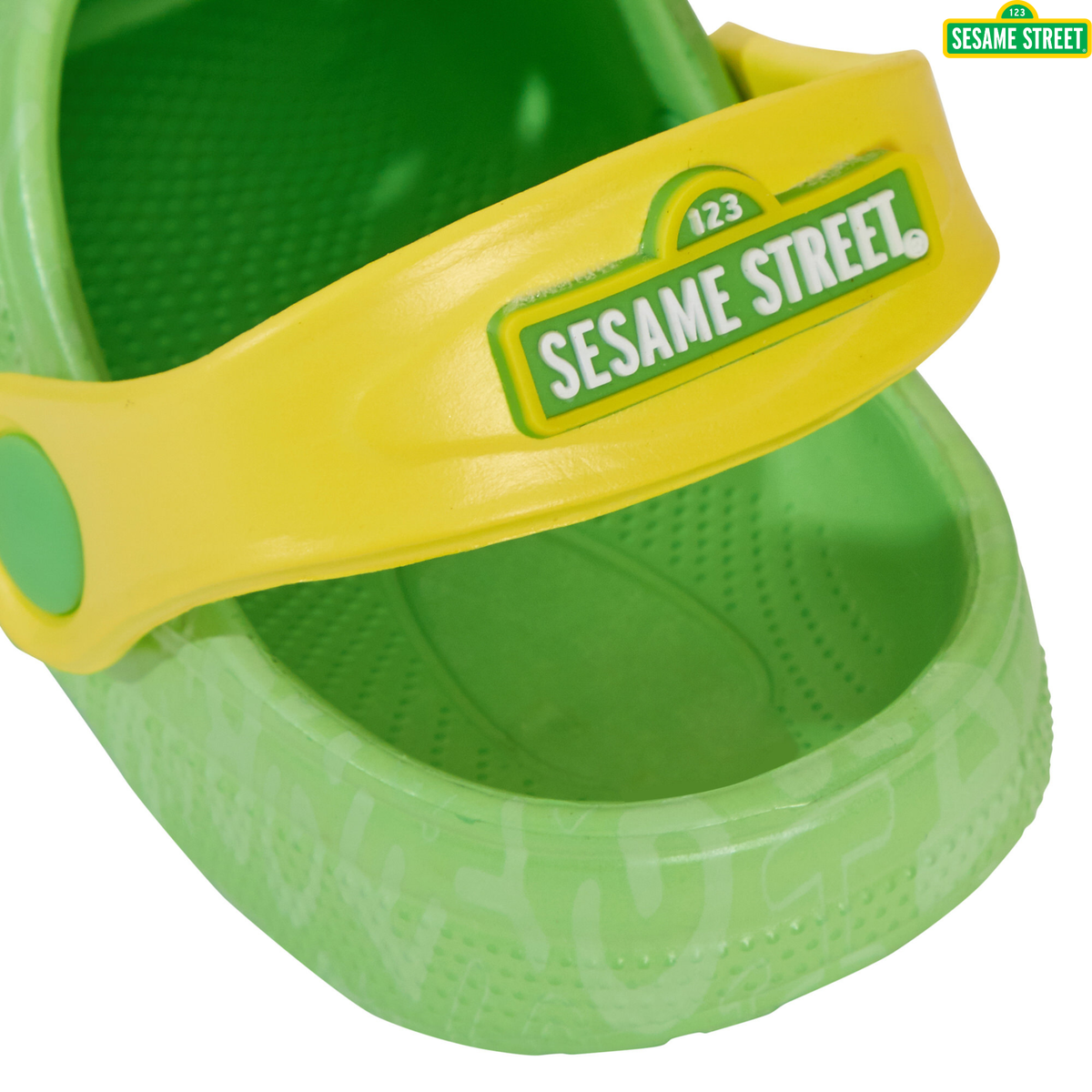 Girls Boys Sesame Street Clogs Sandals + Charms Badges Elmo Kids Indoor Shoes