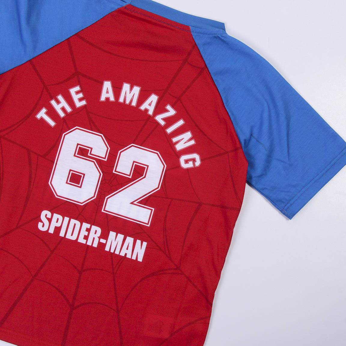 Boys Spiderman Shorts + T-Shirt Set Kids Marvel Short 2 Piece Summer Outfit Tees