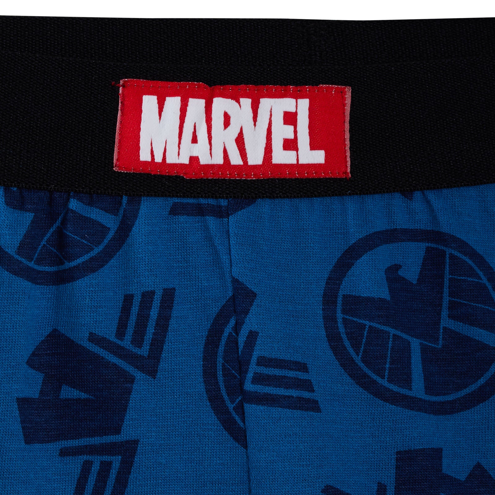 Boys Marvel Avengers Full Length Pyjamas Kids Pjs Set Full Printed Back + Front