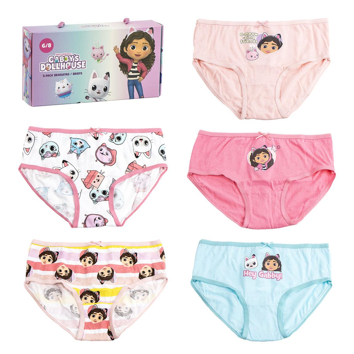 Girls 3 Pack Trolls Briefs Kids Poppy World Tour Underwear Knickers Pants Size