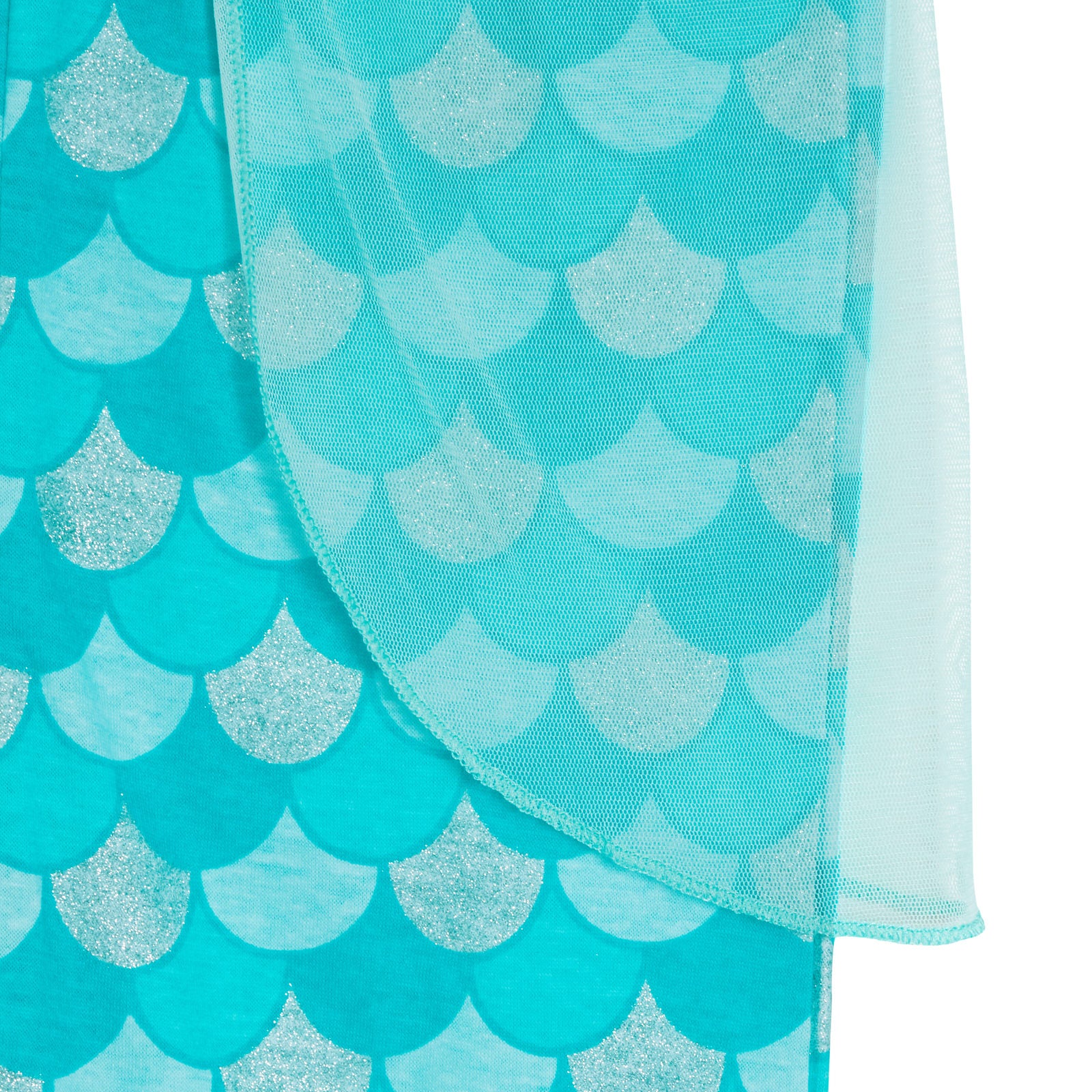 Girls Disney The Little Mermaid Dress Up Pyjamas Ariel Full Length Novelty Pjs