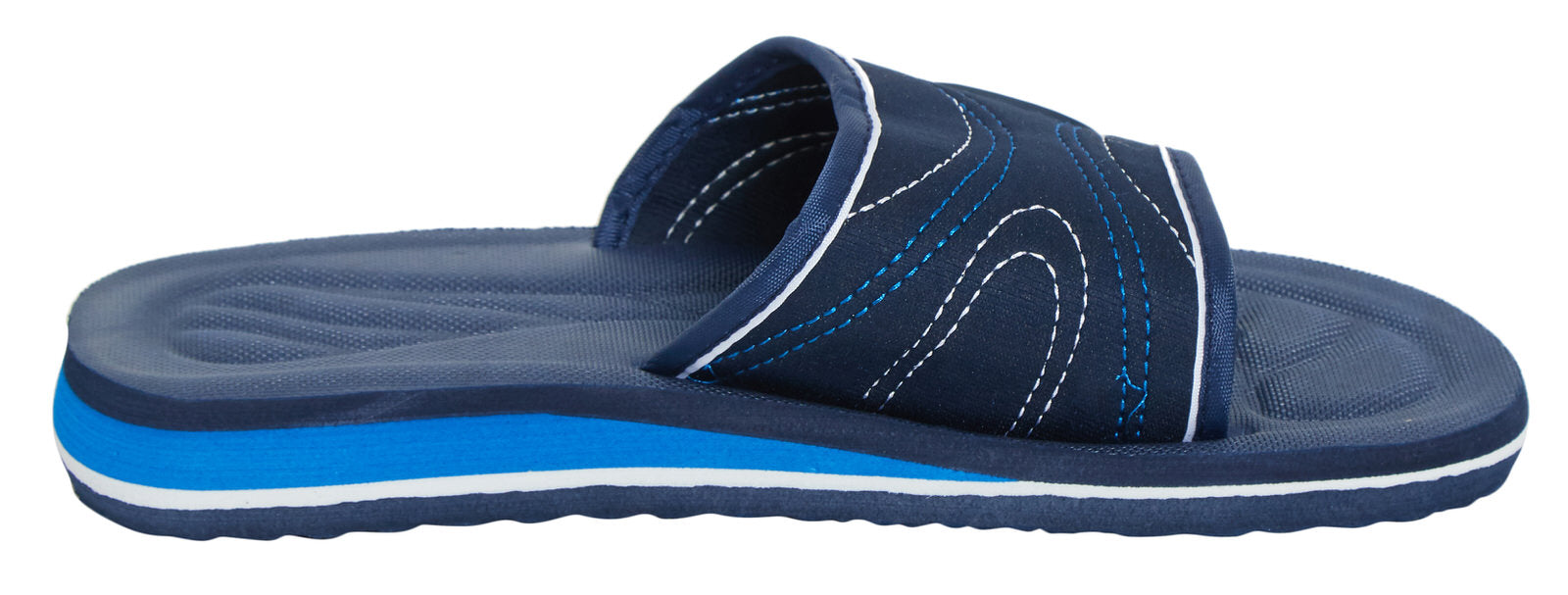 Mens Slip On Sports Sliders Boys Summer Flip Flops Sandals Beach Shower Shoes