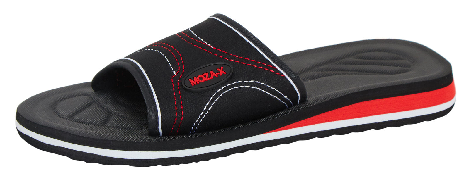 Mens Slip On Sports Sliders Boys Summer Flip Flops Sandals Beach Shower Shoes