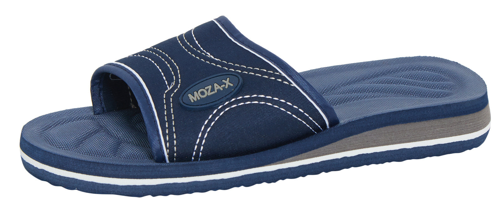 Mens Slip On Sports Sliders Boys Summer Flip Flops Sandals Beach Shower Shoes