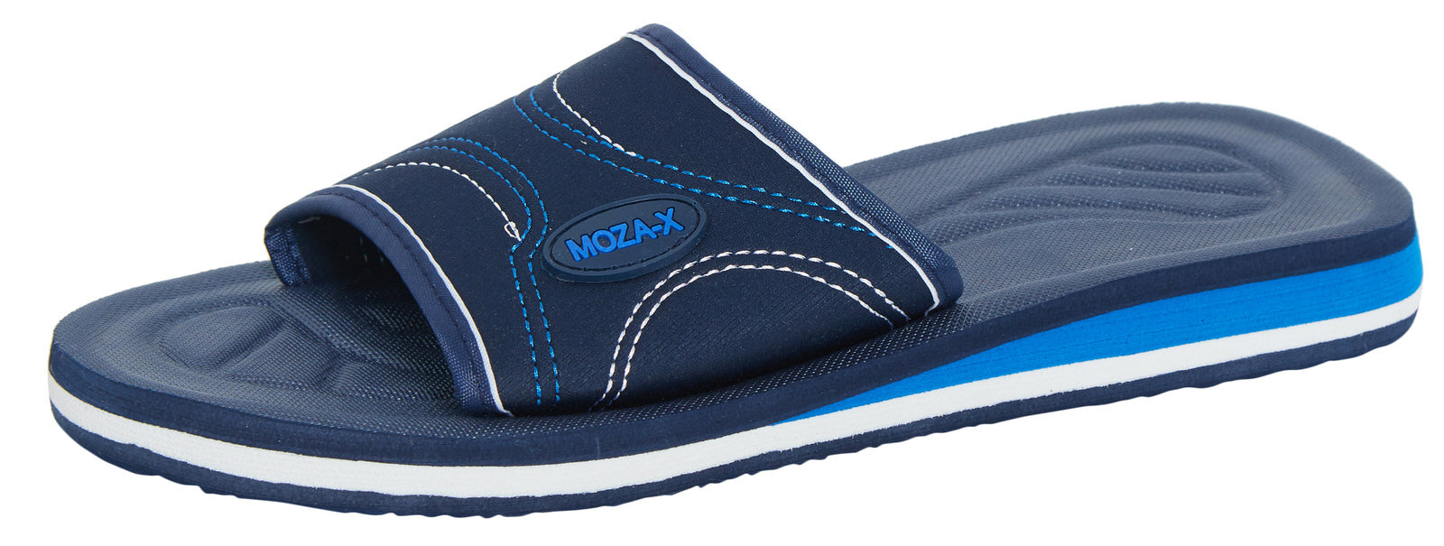 Mens Slip On Sports Sliders Boys Summer Flip Flops Sandals Beach Shower Shoes