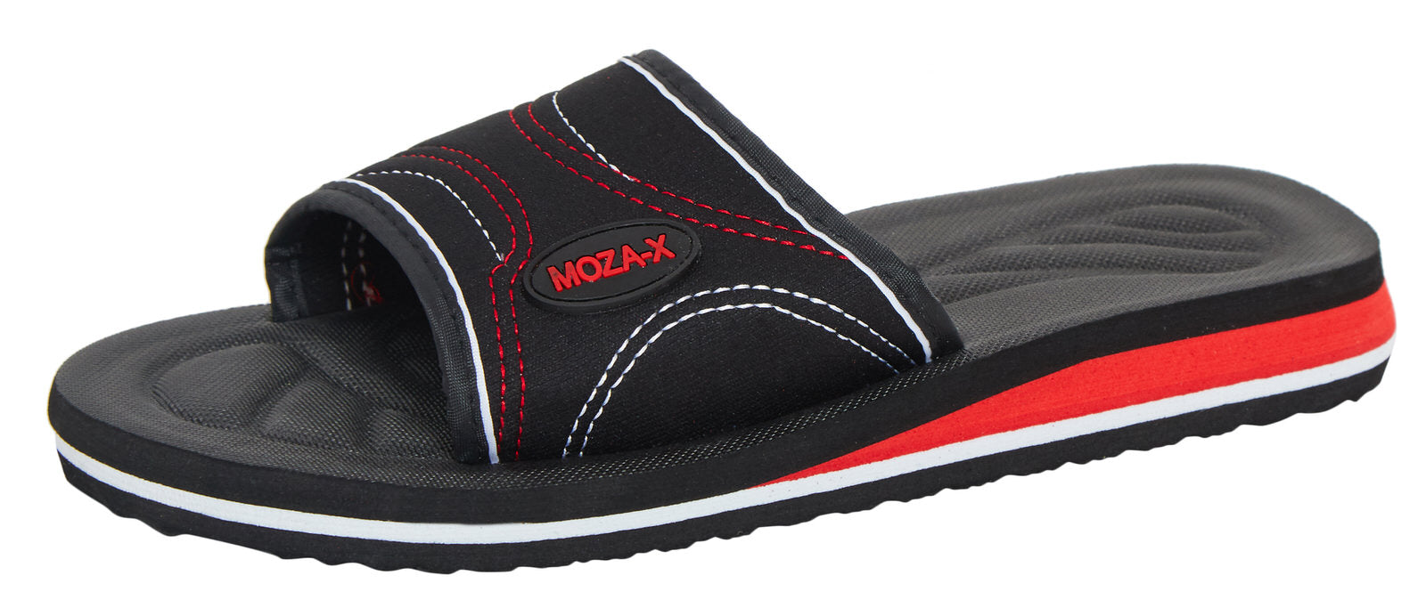 Mens Slip On Sports Sliders Boys Summer Flip Flops Sandals Beach Shower Shoes
