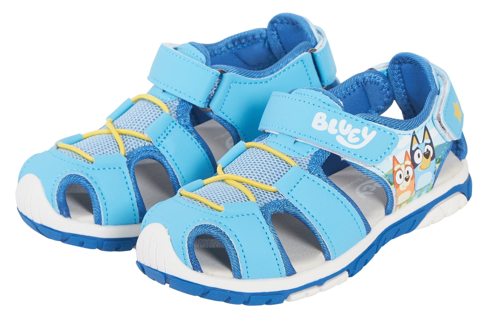 Bluey Closed Toe Sandals Boys Girls Puppy Summer Sport Sandals Walking Shoes