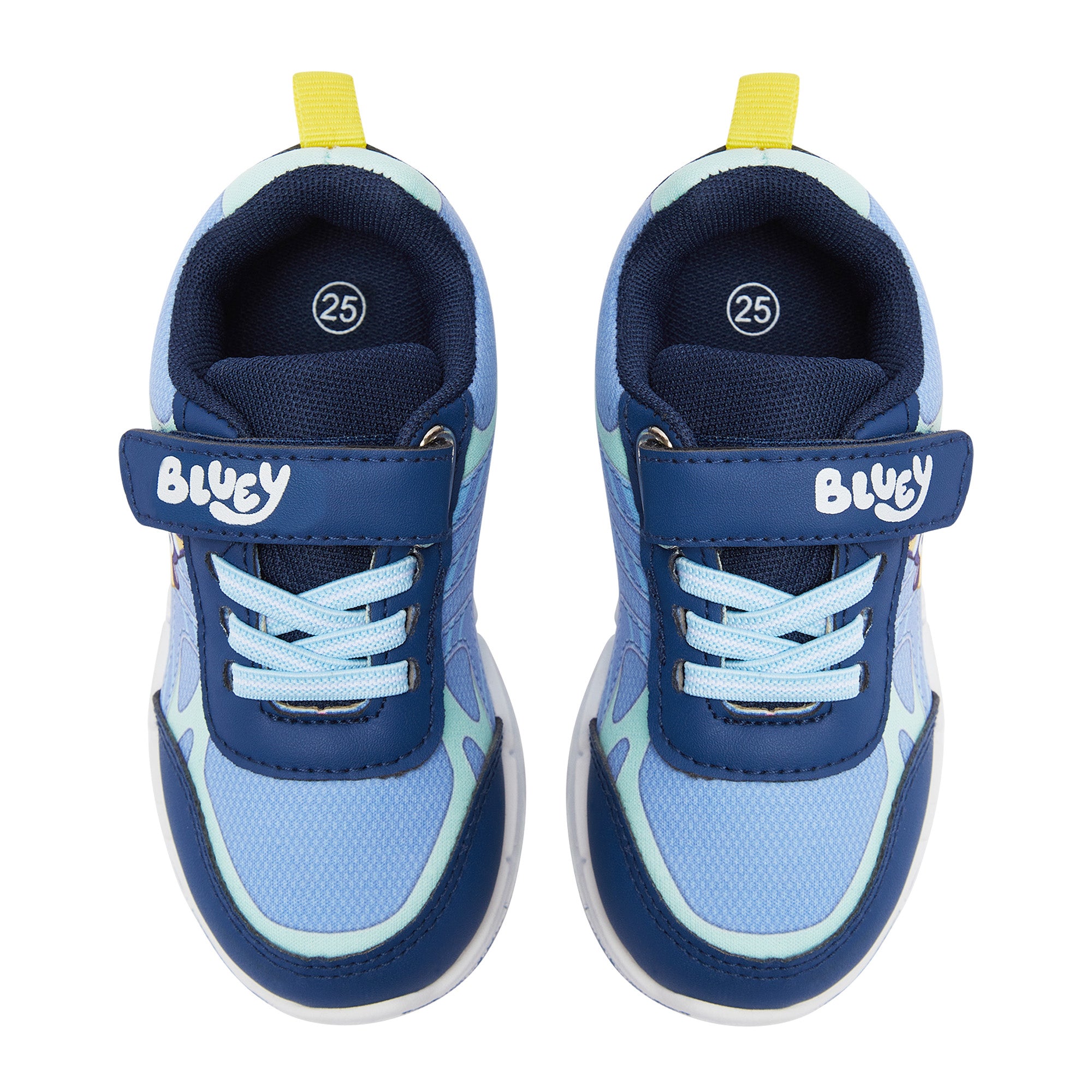Bluey Light Up Trainers For Girls Puppy Easy Fasten Sports Shoe With LED Lights