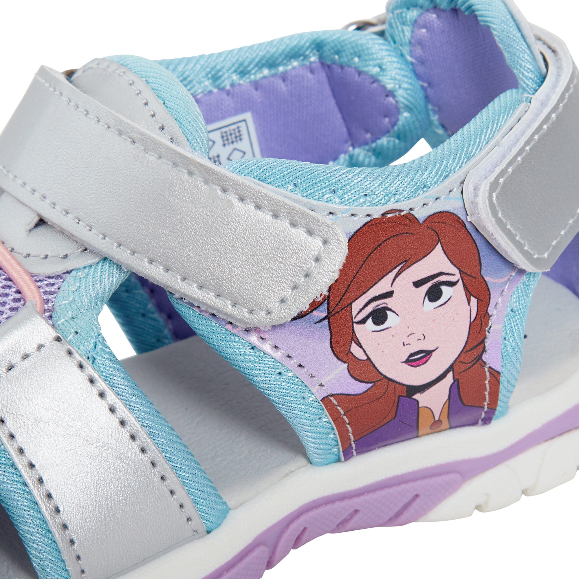 Disney Frozen Sandals Kids Elsa Anna Closed Toe Sport Sandal Walking Summer Shoe