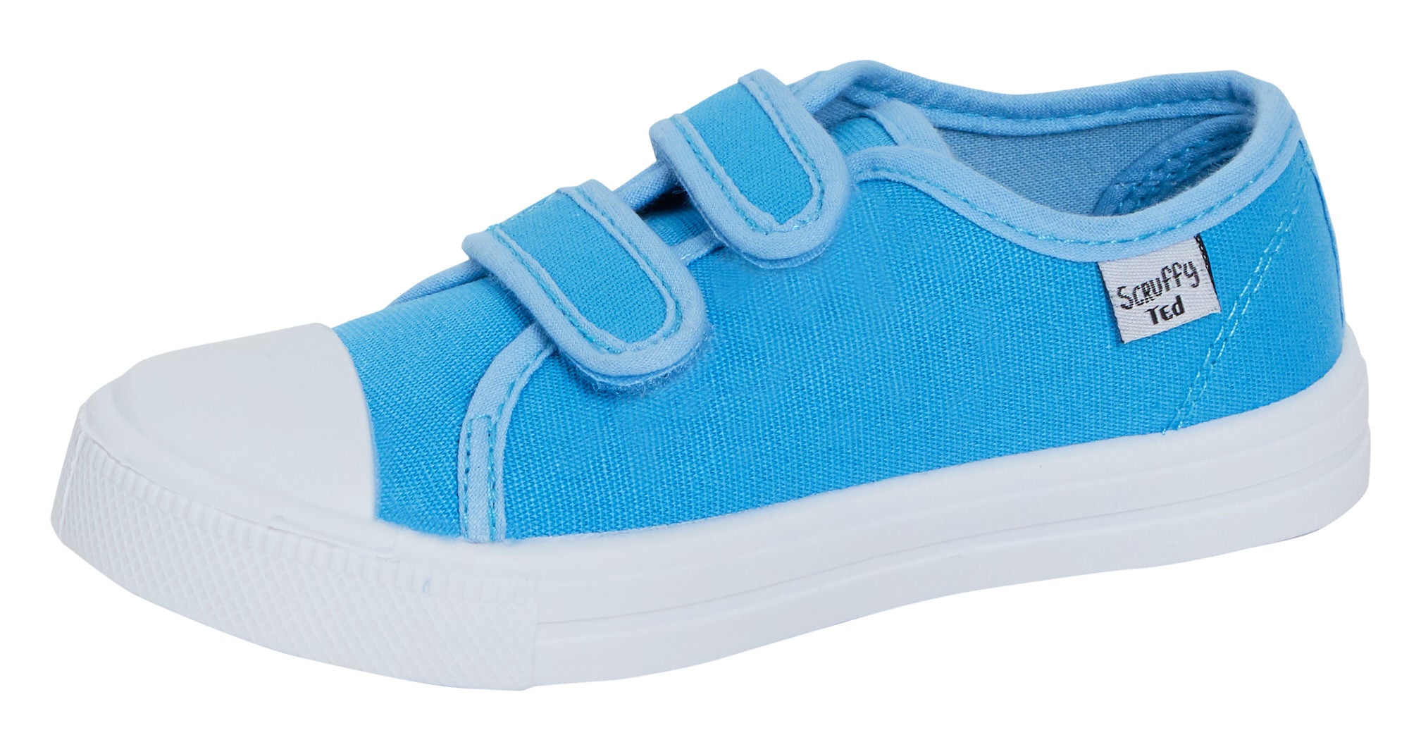 Kids Canvas Pumps Boys Trainers Girls Plimsolls Unisex Easy Fasten Casual Shoes