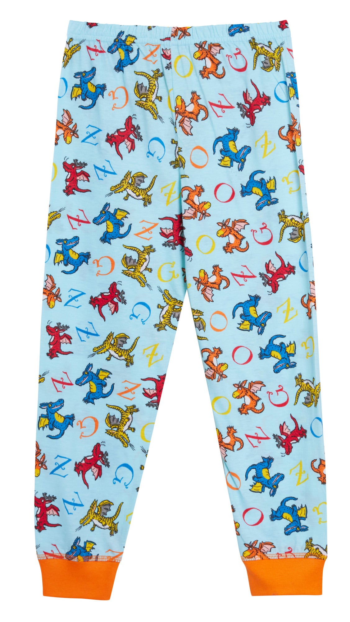Kids Zog the Dragon Pyjamas Boys Full Length Pjs Girls Nightwear Set Loungewear
