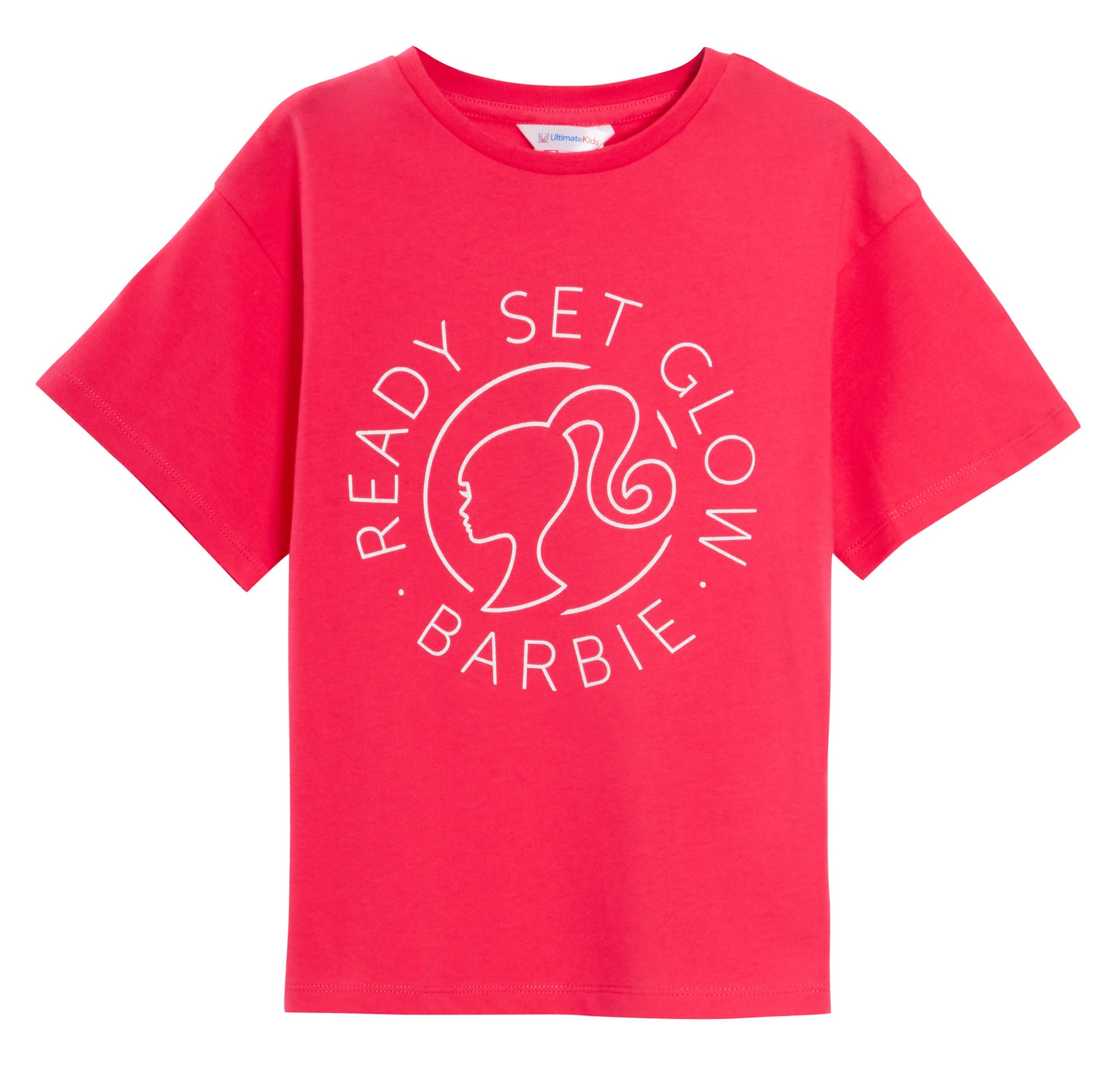 Girls 3 Pack Barbie T-Shirts Kids Cotton Tees Multipack Official Dress Up Tops