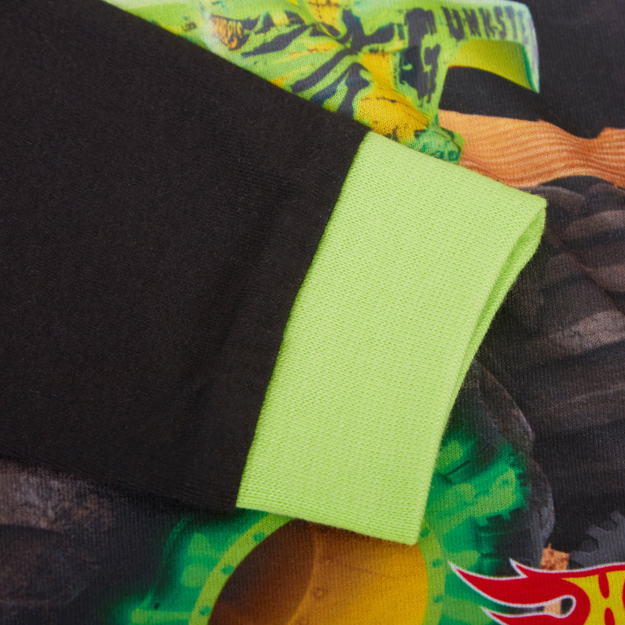 Boys Hot Wheels Monster Trucks Pyjamas Kids Racing Car Pjs T-Shirt Loungepants