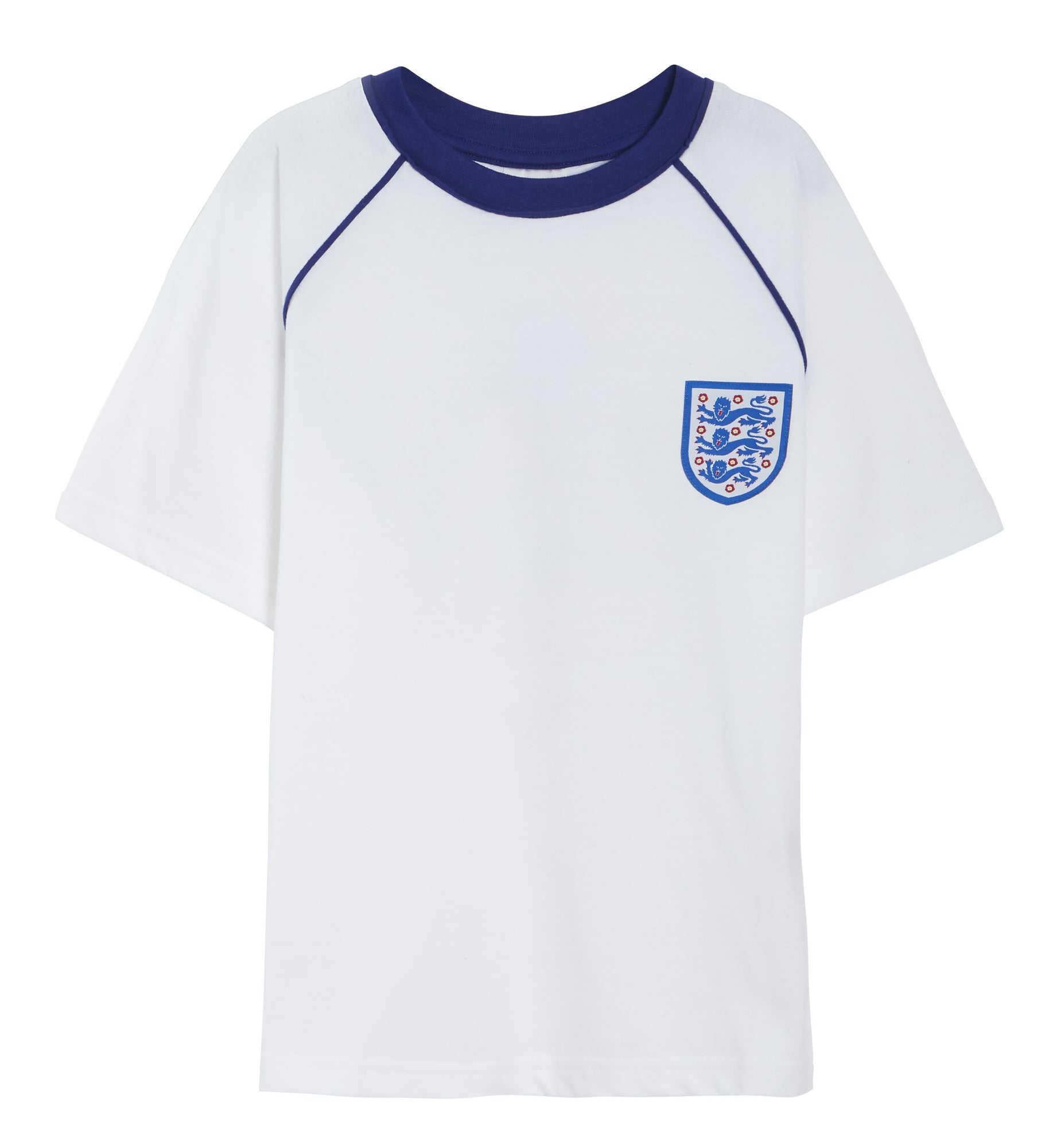 Kids England Football Club Short Pyjamas Boys Short Pjs Set England Football Kit