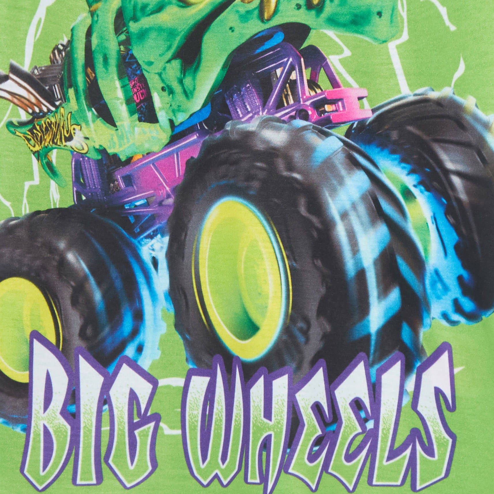Boys 3 Pack Monster Trucks T-Shirts Kids Hot Wheels Multipack Short Summer Tees
