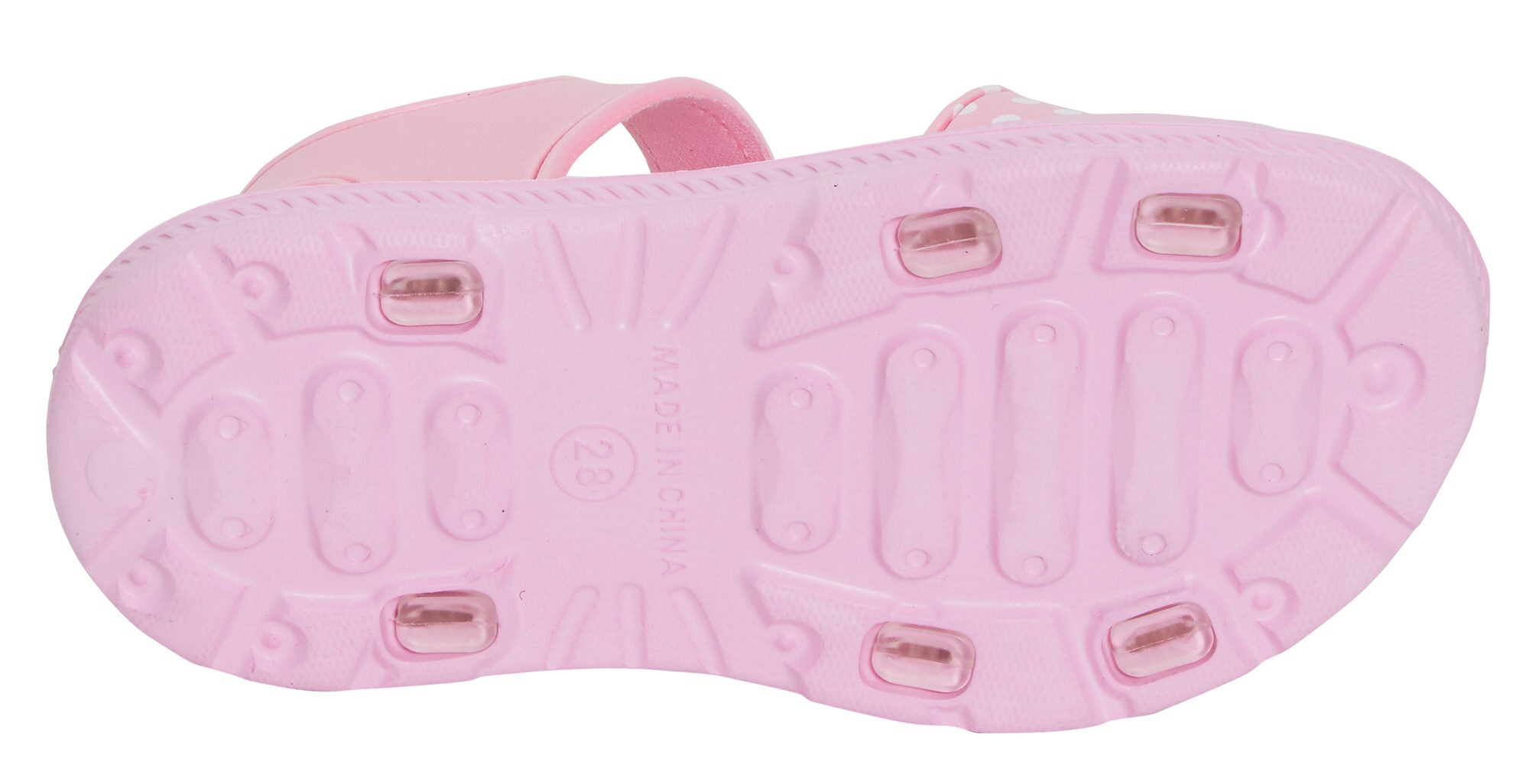 Disney Minnie Mouse Sandals For Girls Summer Sliders EVA Waterproof Beach Shoes