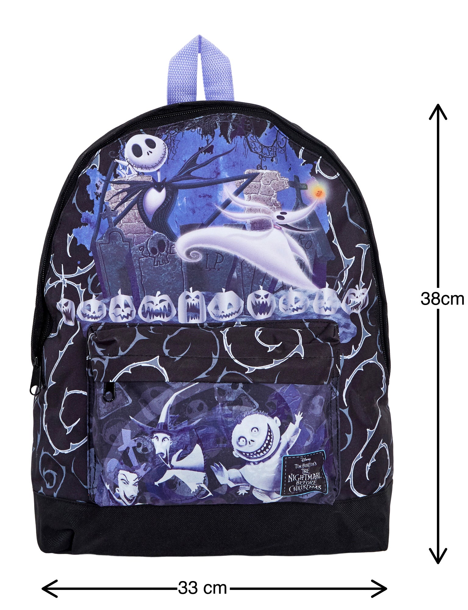 The Nightmare Before Christmas Backpack + Lunch Bag + Pencil Case 3 Piece Set
