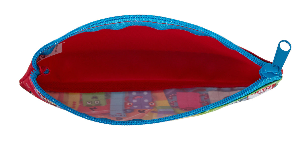 Numberblocks Backpack + Lunch Bag + Pencil Case Kids 3 Piece Nursey School Bag
