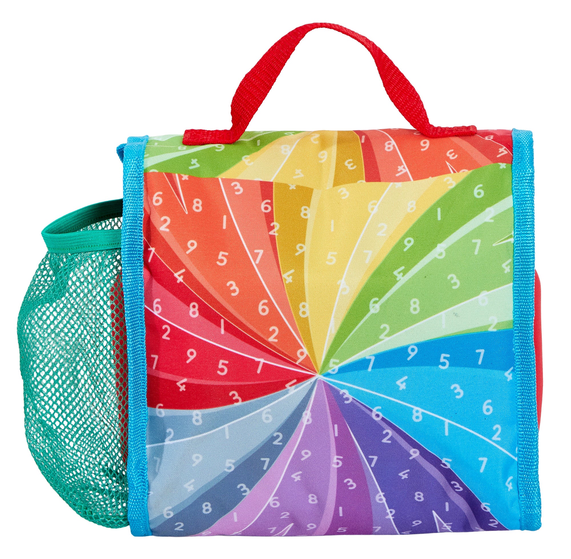 Numberblocks Backpack + Lunch Bag + Pencil Case Kids 3 Piece Nursey School Bag