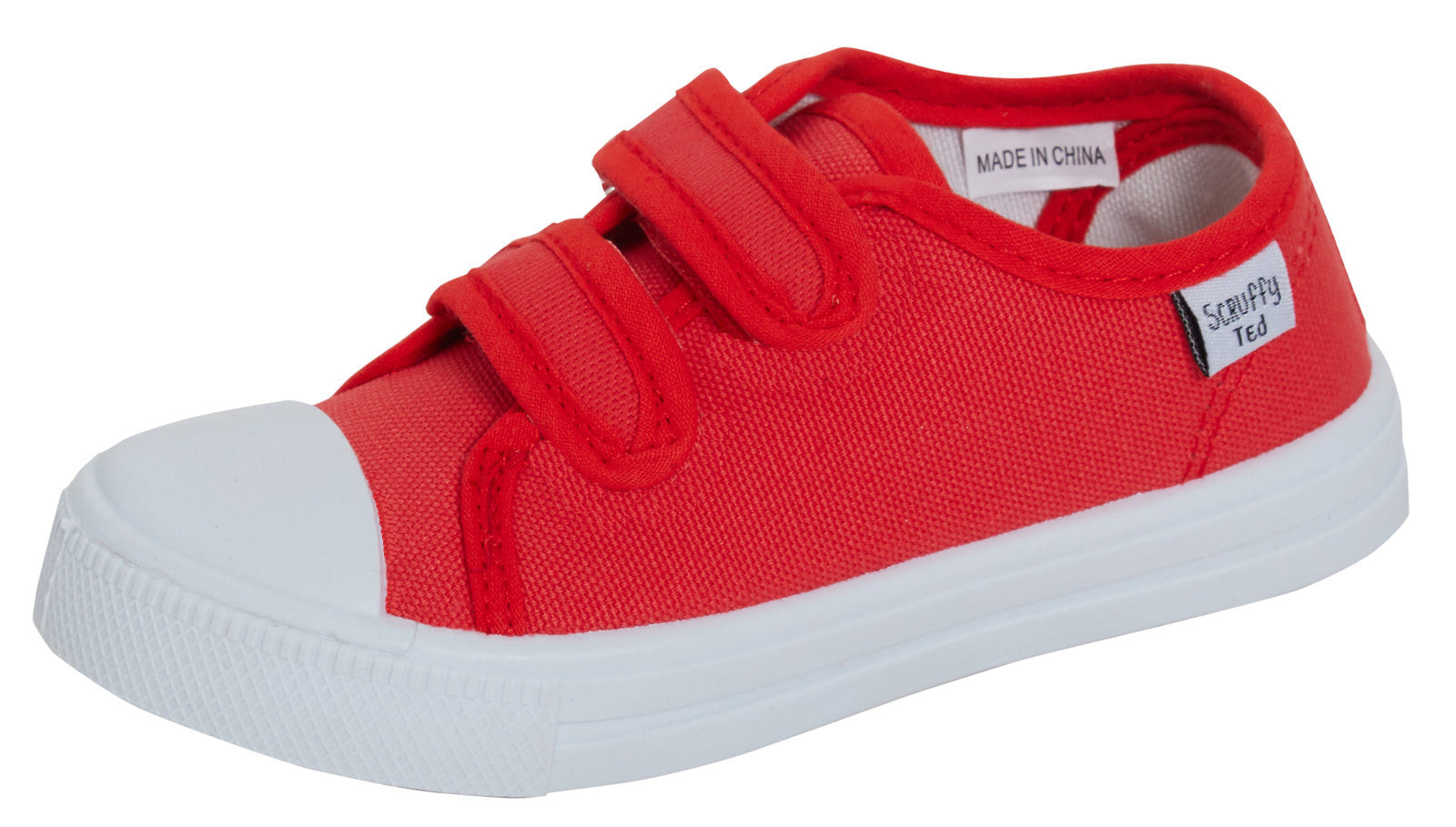 Kids Canvas Pumps Boys Trainers Girls Plimsolls Unisex Easy Fasten Casual Shoes