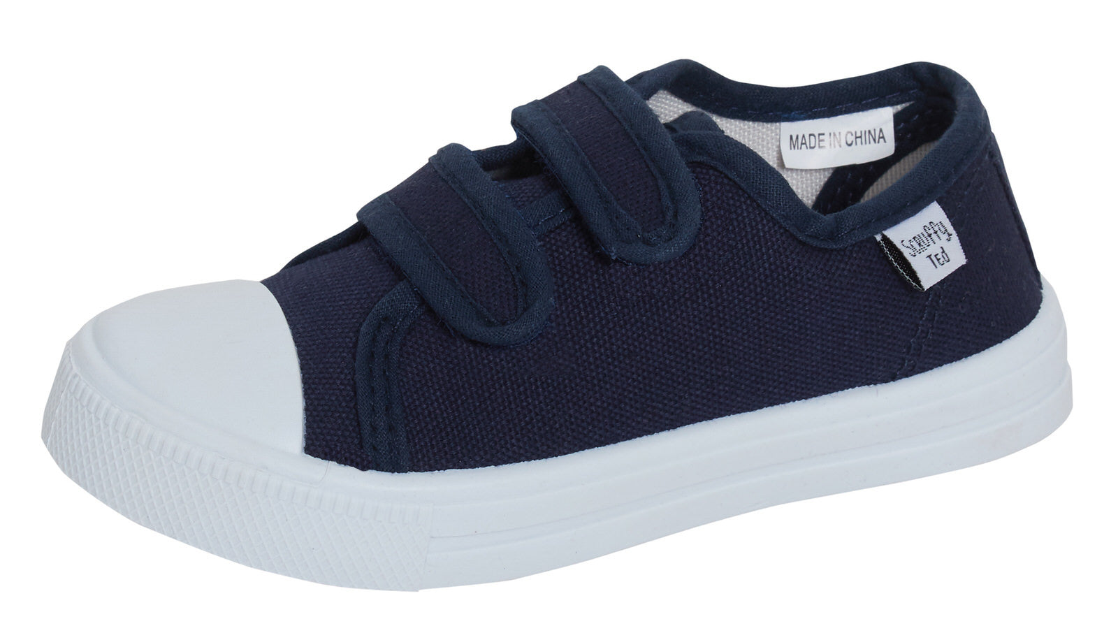 Kids Canvas Pumps Boys Trainers Girls Plimsolls Unisex Easy Fasten Casual Shoes