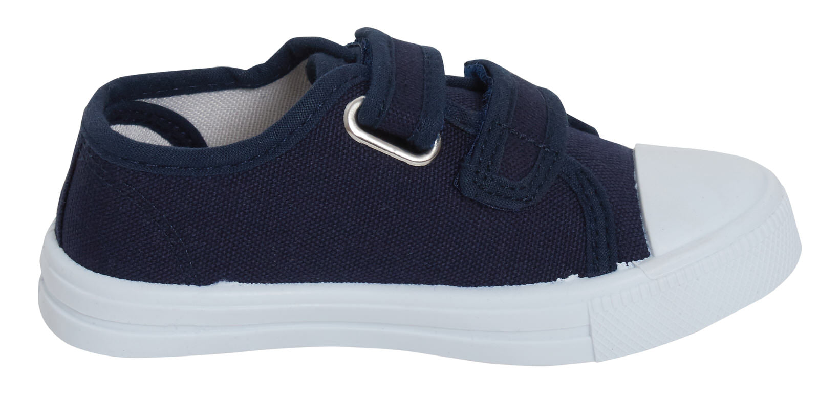 Kids Canvas Pumps Boys Trainers Girls Plimsolls Unisex Easy Fasten Casual Shoes