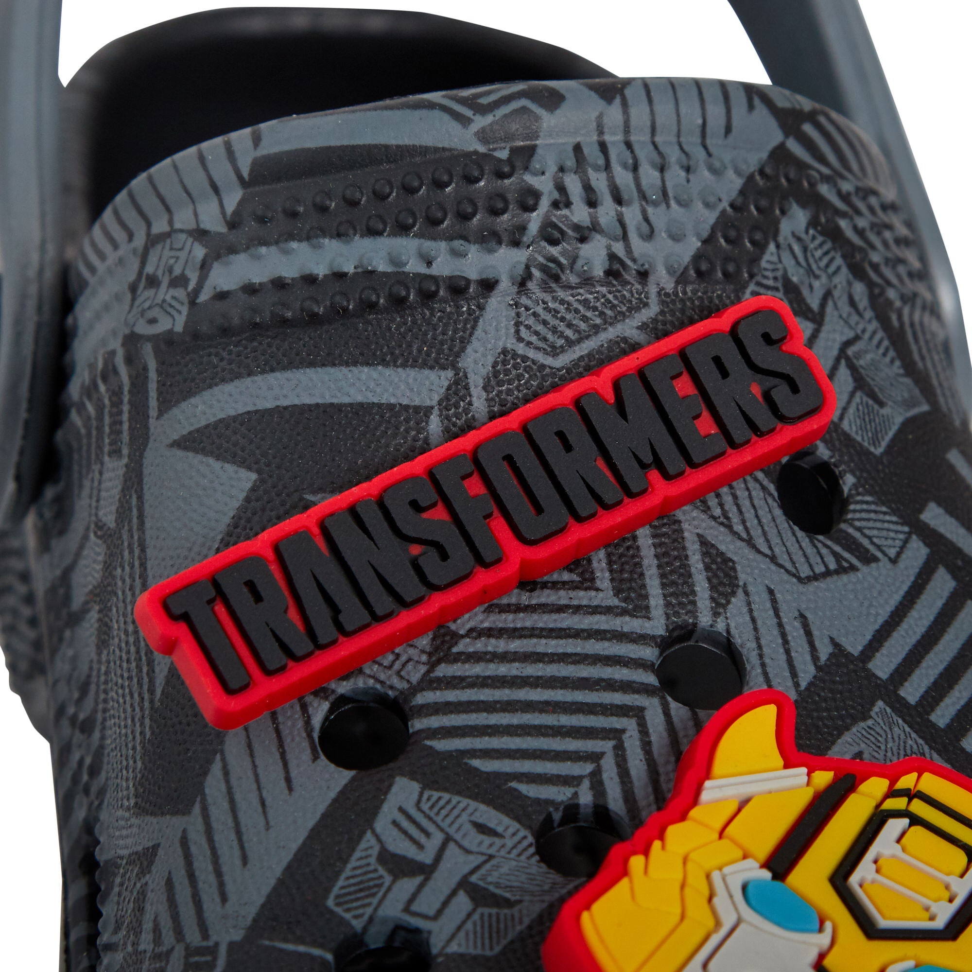 Boys Transformers Clogs + Charms Kids Sandals Optimus Prime Sliders Beach Shoes
