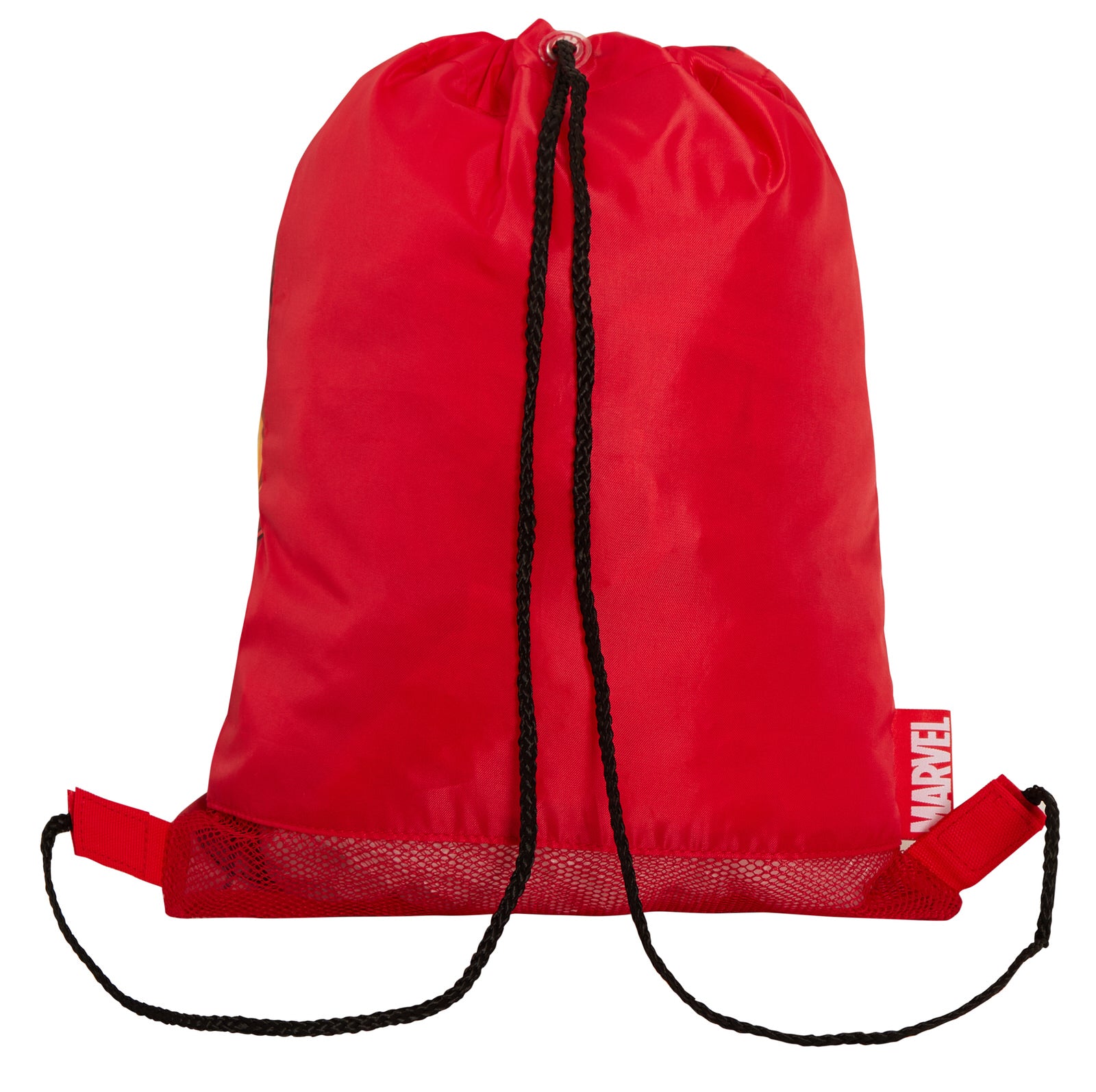 Boys Marvel Iron Man Drawstring Gym Bag Avengers Sports Swimming PE Kit Backpack
