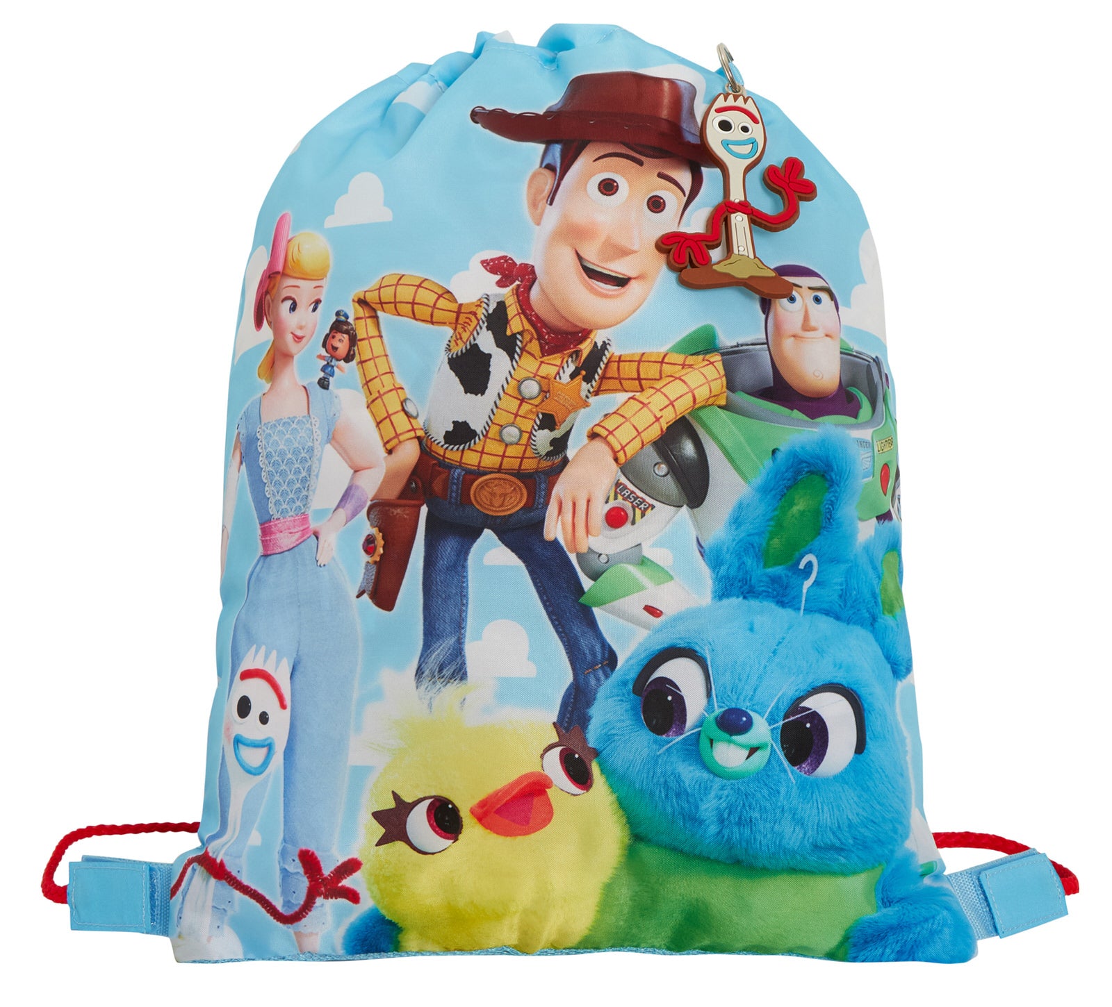 Boys Girls Toy Story 4 Drawstring Gym Bag Kids Buzz Woody Forky Nursery Swim Bag
