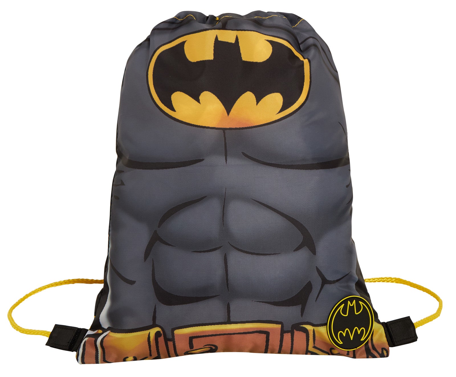 Boys DC Comics Batman Drawstring Gym Bag Kids Sports Swimming PE Kit Rucksack