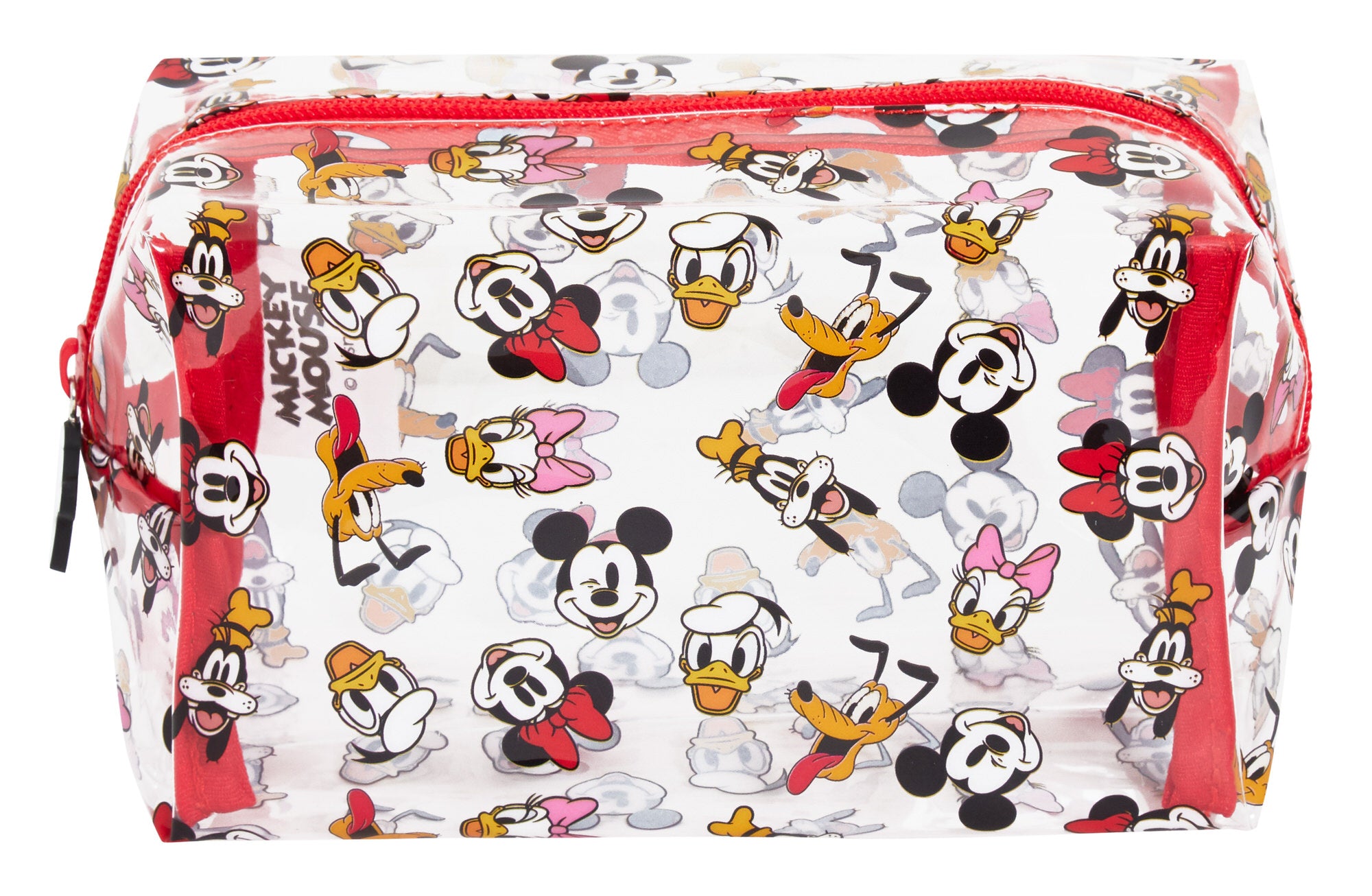 Disney Minnie Mouse Clear Cosmetics Bag Mickey + Friends Make Up Bag Pencil Case