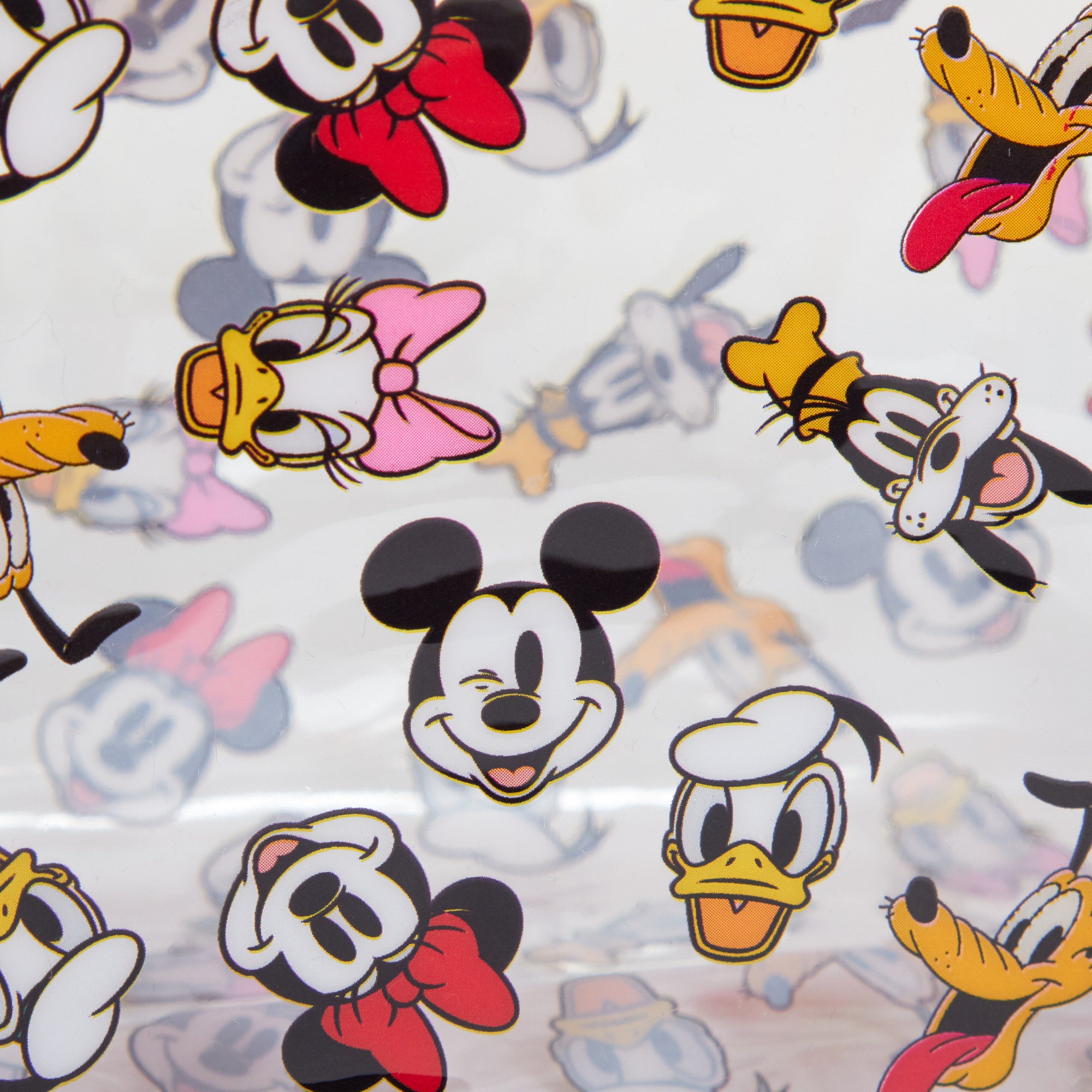 Disney Minnie Mouse Clear Cosmetics Bag Mickey + Friends Make Up Bag Pencil Case