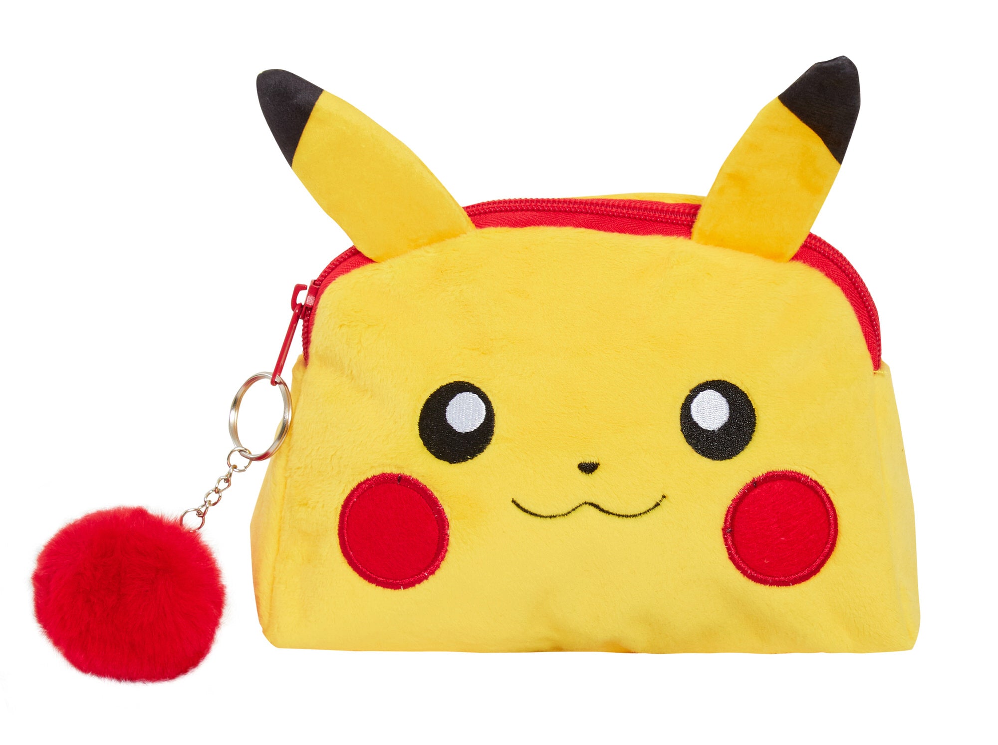 Pokemon Toiletry Bag Pikachu Plush Cosmetic Bag Pikachu Pencil Case Make Up Bag