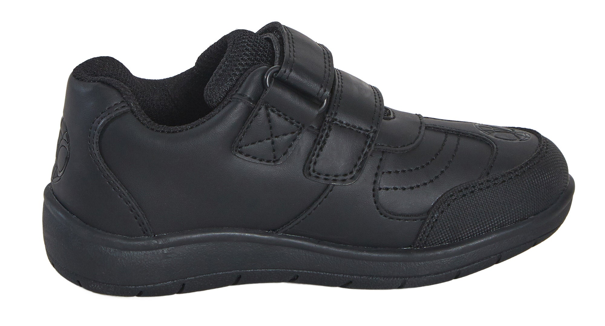 Spidey and His Amazing Friends Boys School Shoes Black Shoe Easy Touch Fastening