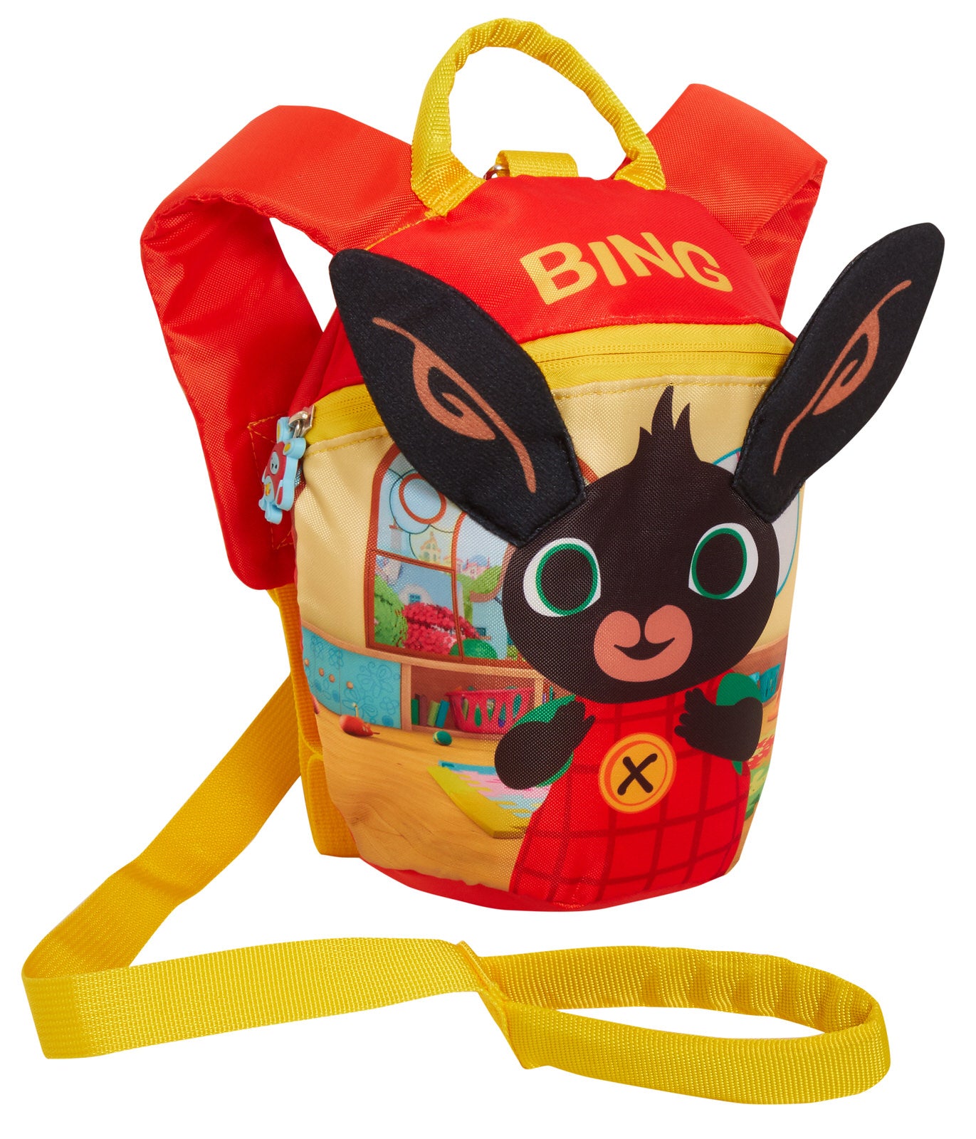 Bing Bunny Backpack With Reins Kids Detachable Safety Harness Small Nursery Bag