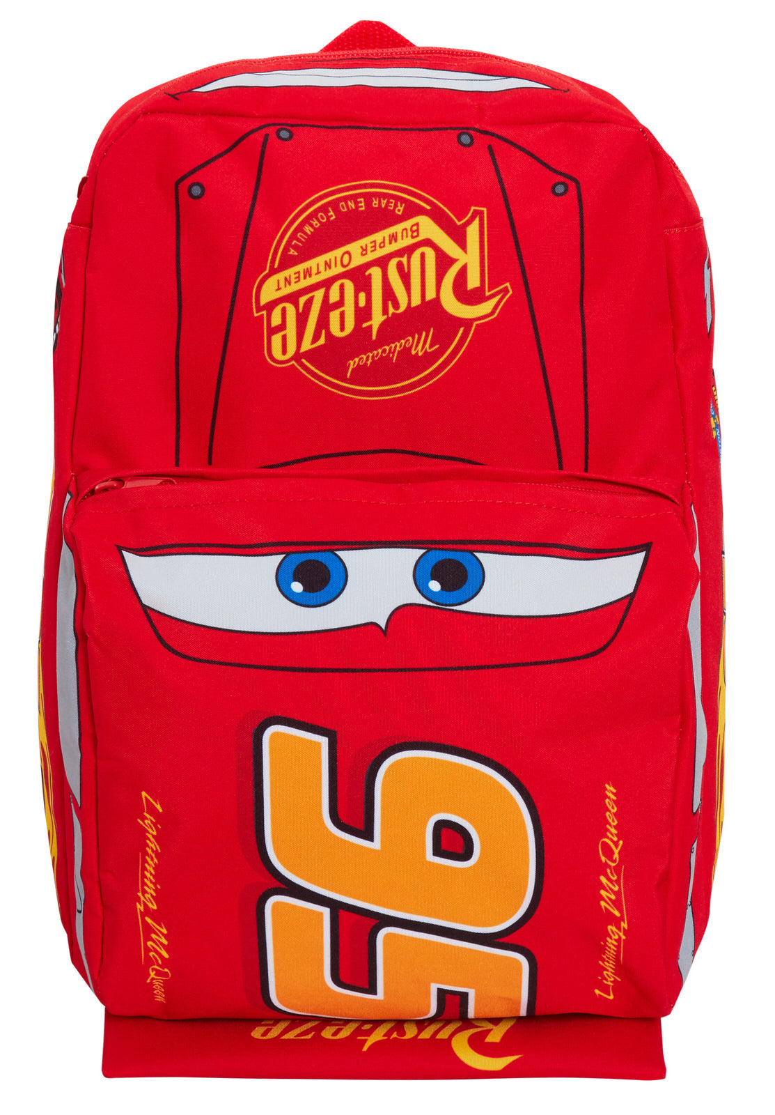 Disney Cars Boys 3D Backpack Kids Lightning McQueen School Lunch Bag Rucksack Red 95