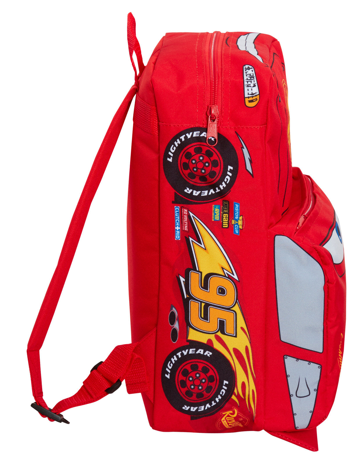 Disney Cars Boys 3D Backpack Kids Lightning McQueen School Lunch Bag Rucksack Red 95
