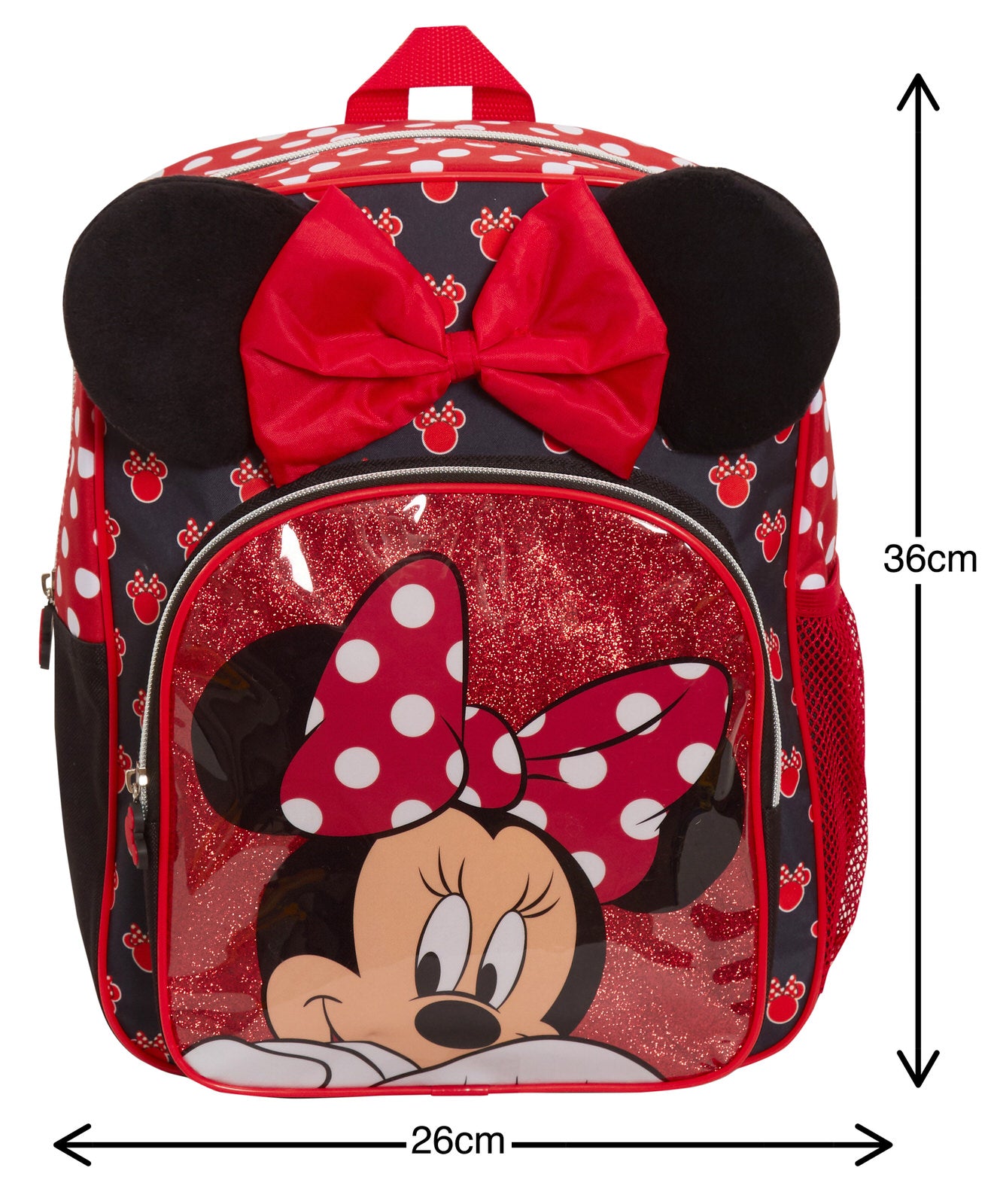 Minnie Mouse Girls Backpack Kids Disney School Nursery Rucksack Lunch Book Bag