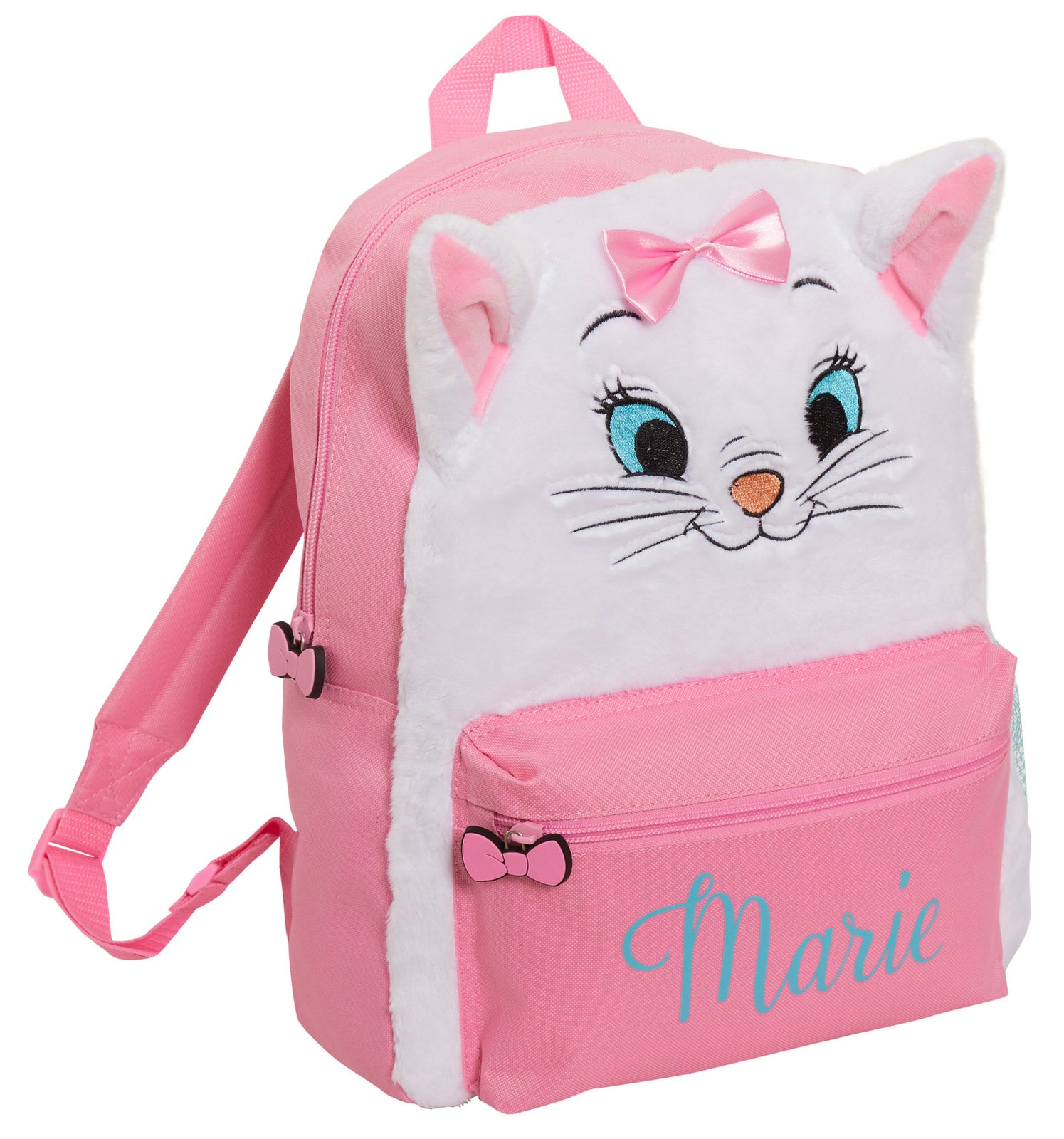 Aristocats Marie Plush Girls Backpack Kids Disney School Bag Cat Lunch Book Bag