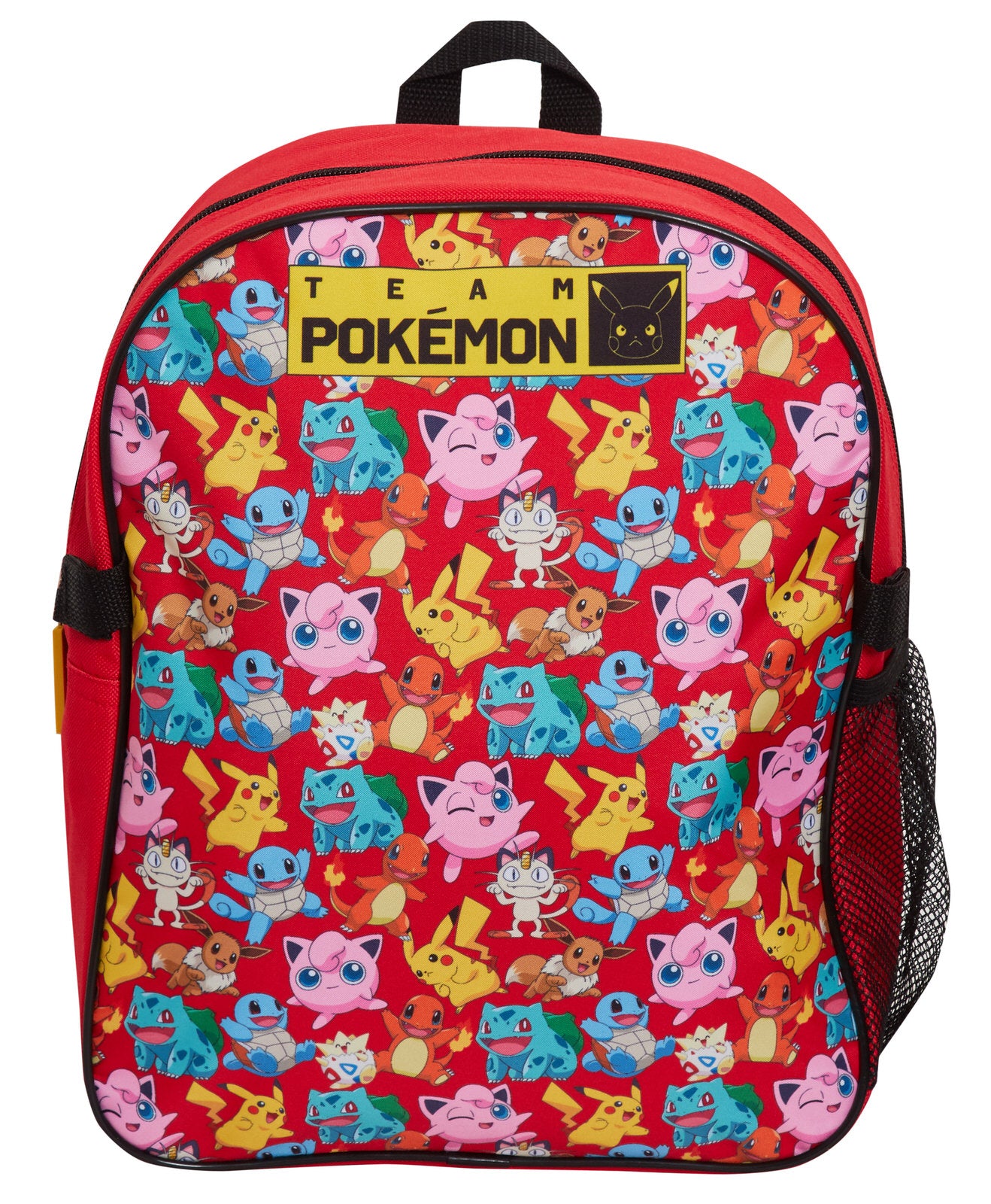 Pokemon Backpack + Detachable Lunch Bag Boys Girls Back To School Poke Ball Bag