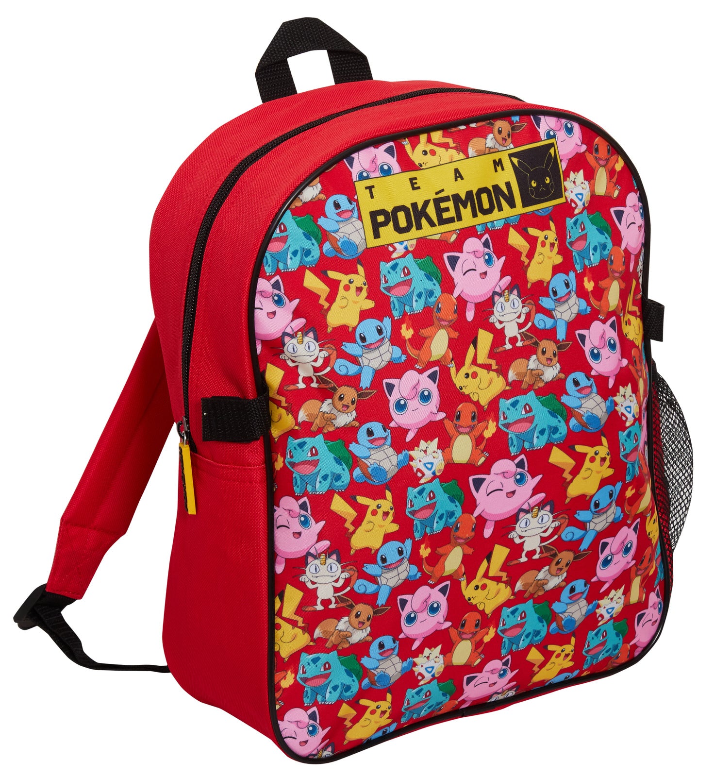 Pokemon Backpack + Detachable Lunch Bag Boys Girls Back To School Poke Ball Bag