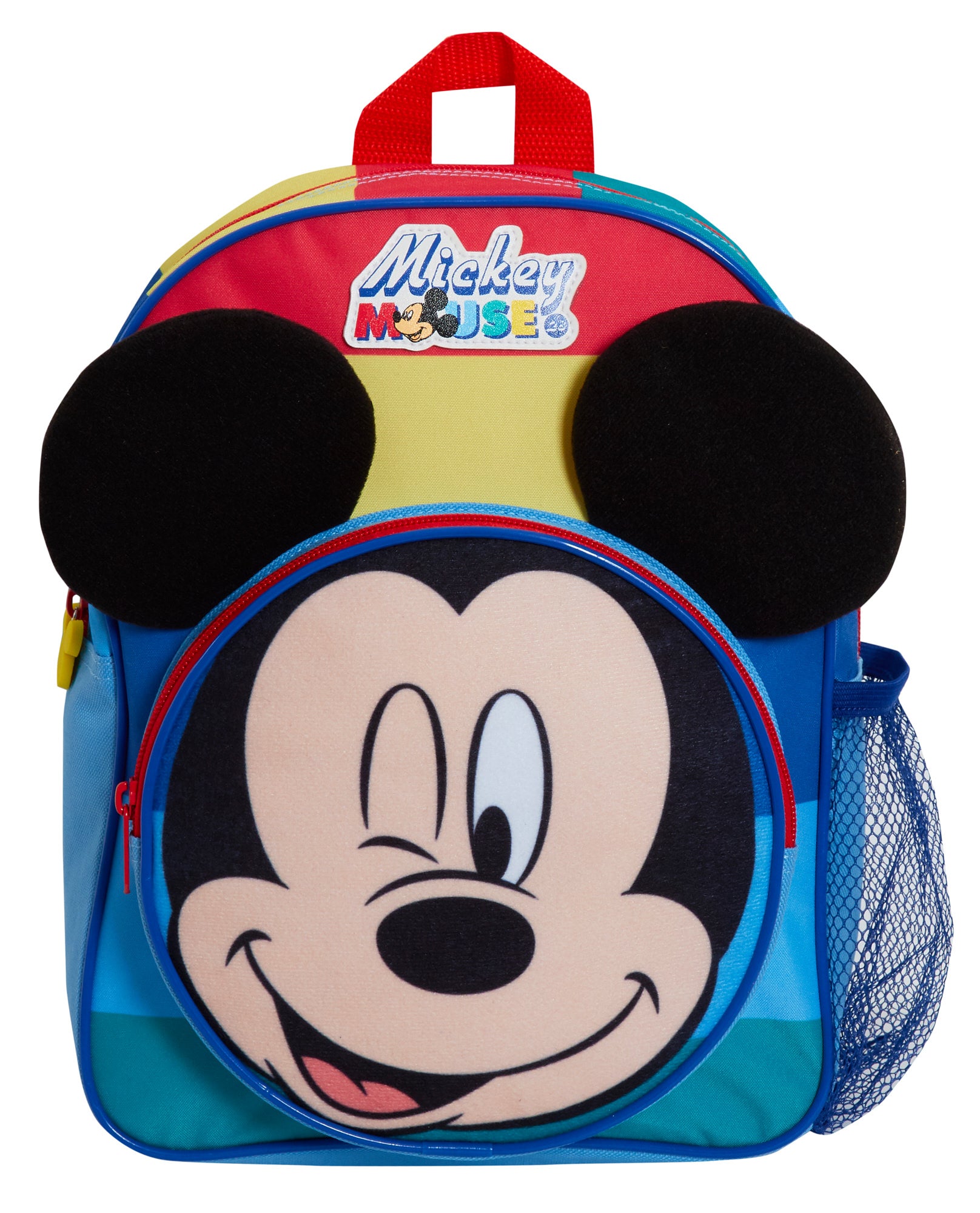 Mickey Mouse Backpack Boys 3D Disney Bag For Kids Travel Nursery School Rucksack