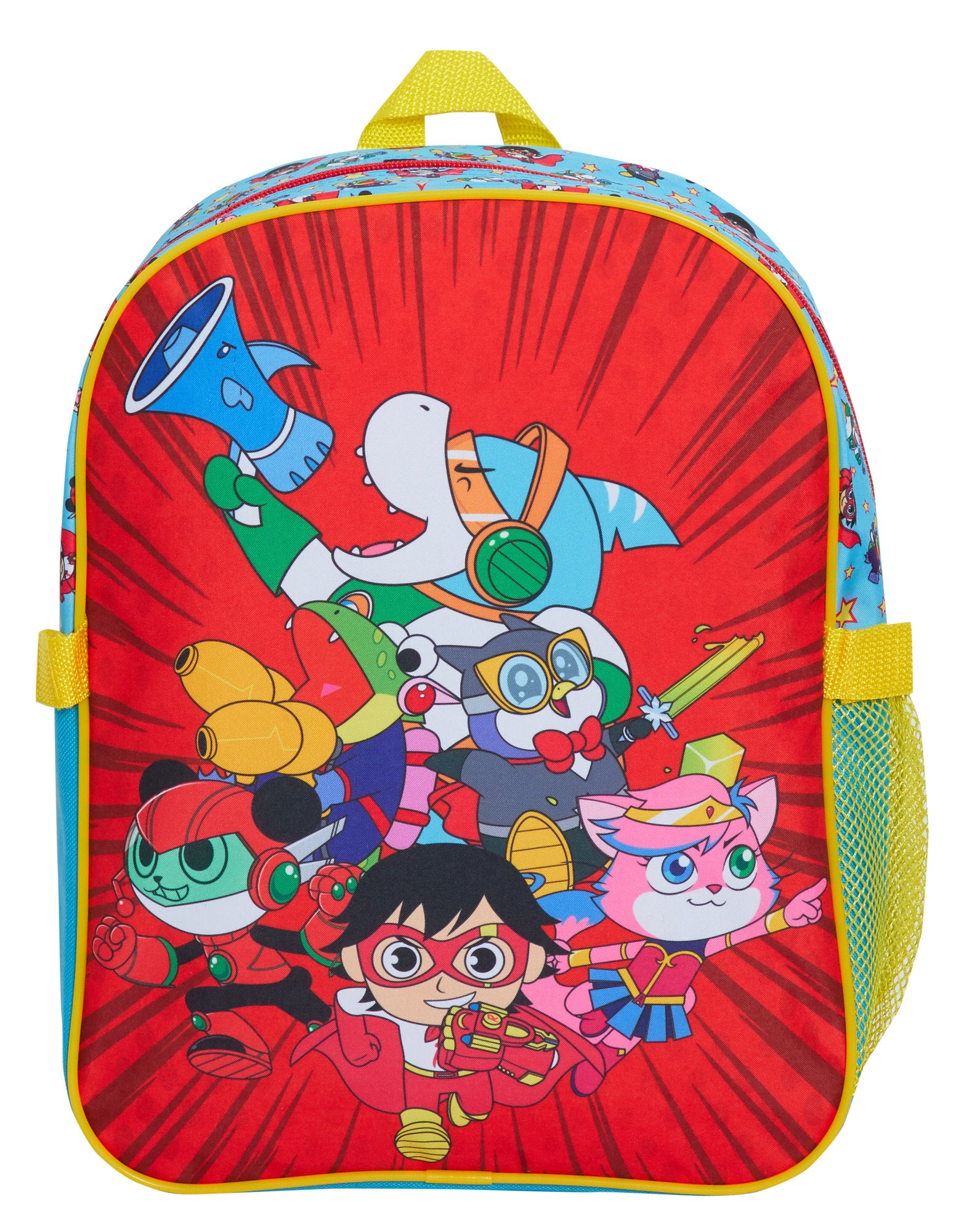 Ryans World Backpack With Lunch Bag Kids Boys School Matching Detachable Bag Set