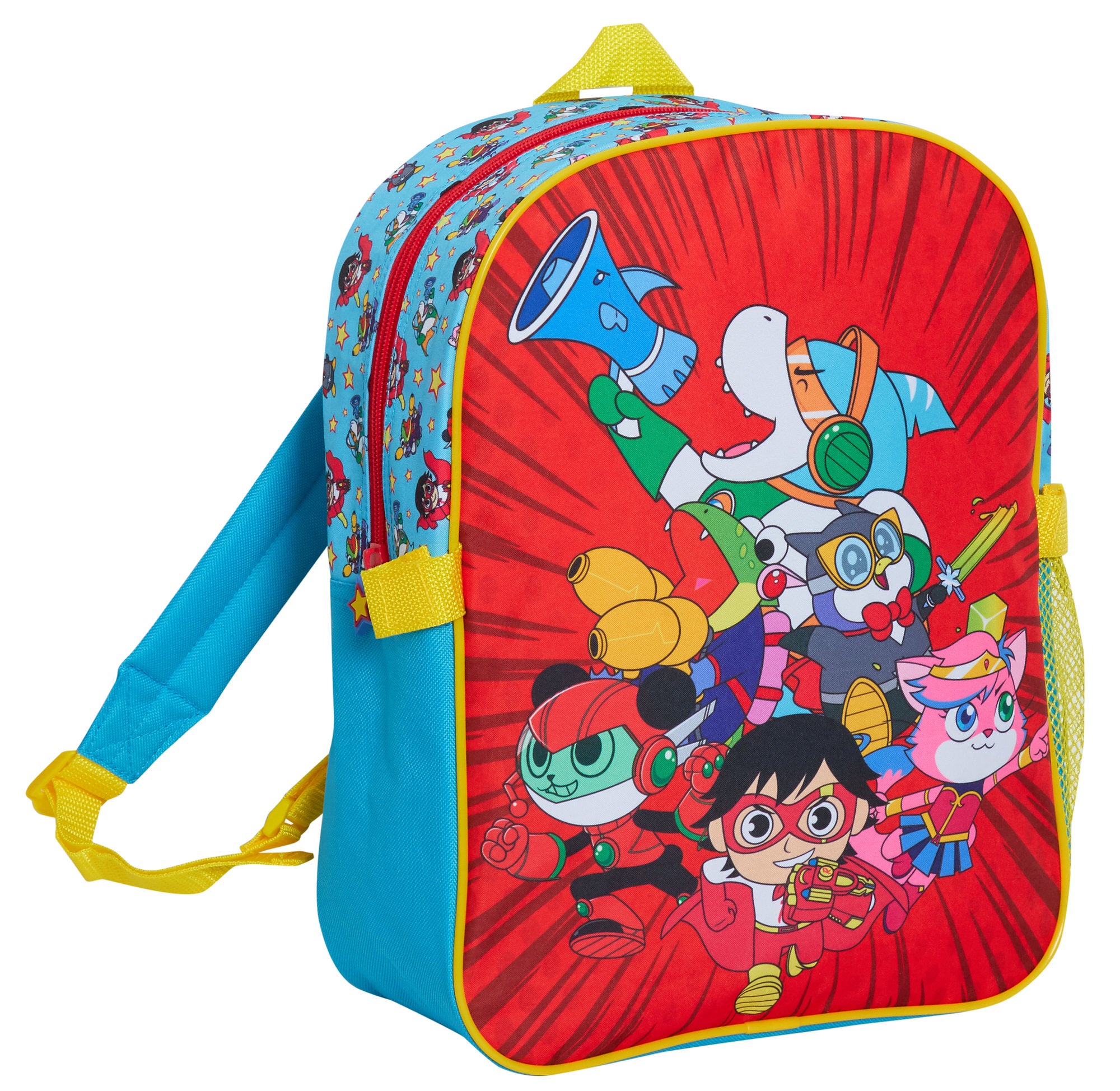 Ryans World Backpack With Lunch Bag Kids Boys School Matching Detachable Bag Set
