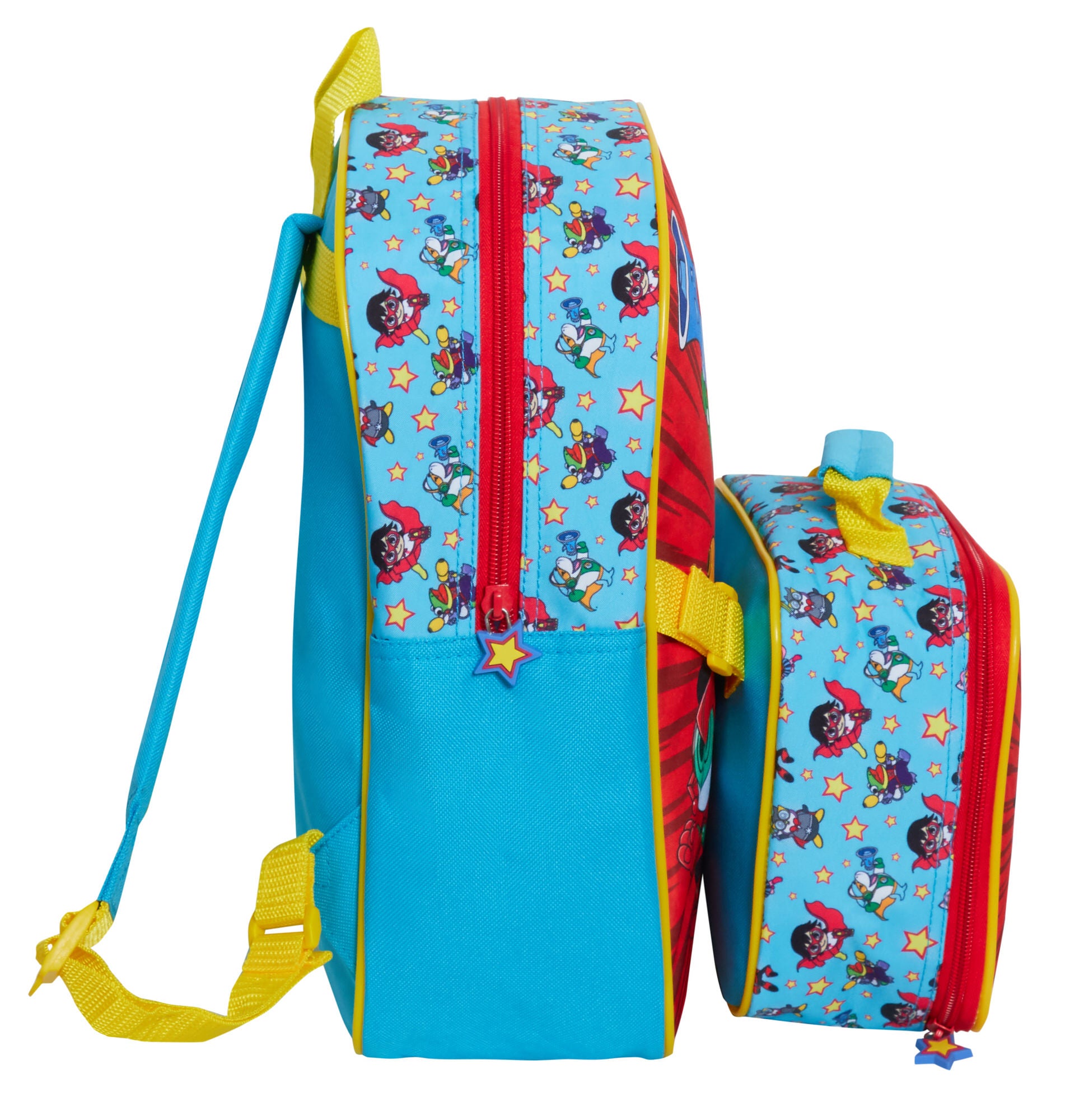 Ryans World Backpack With Lunch Bag Kids Boys School Matching Detachable Bag Set
