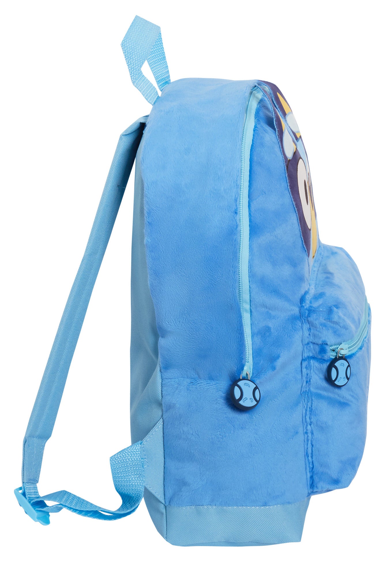 Bluey Backpack Kids School Bag Boys Girls 3D Plush Travel Cushion Lunch Book Bag
